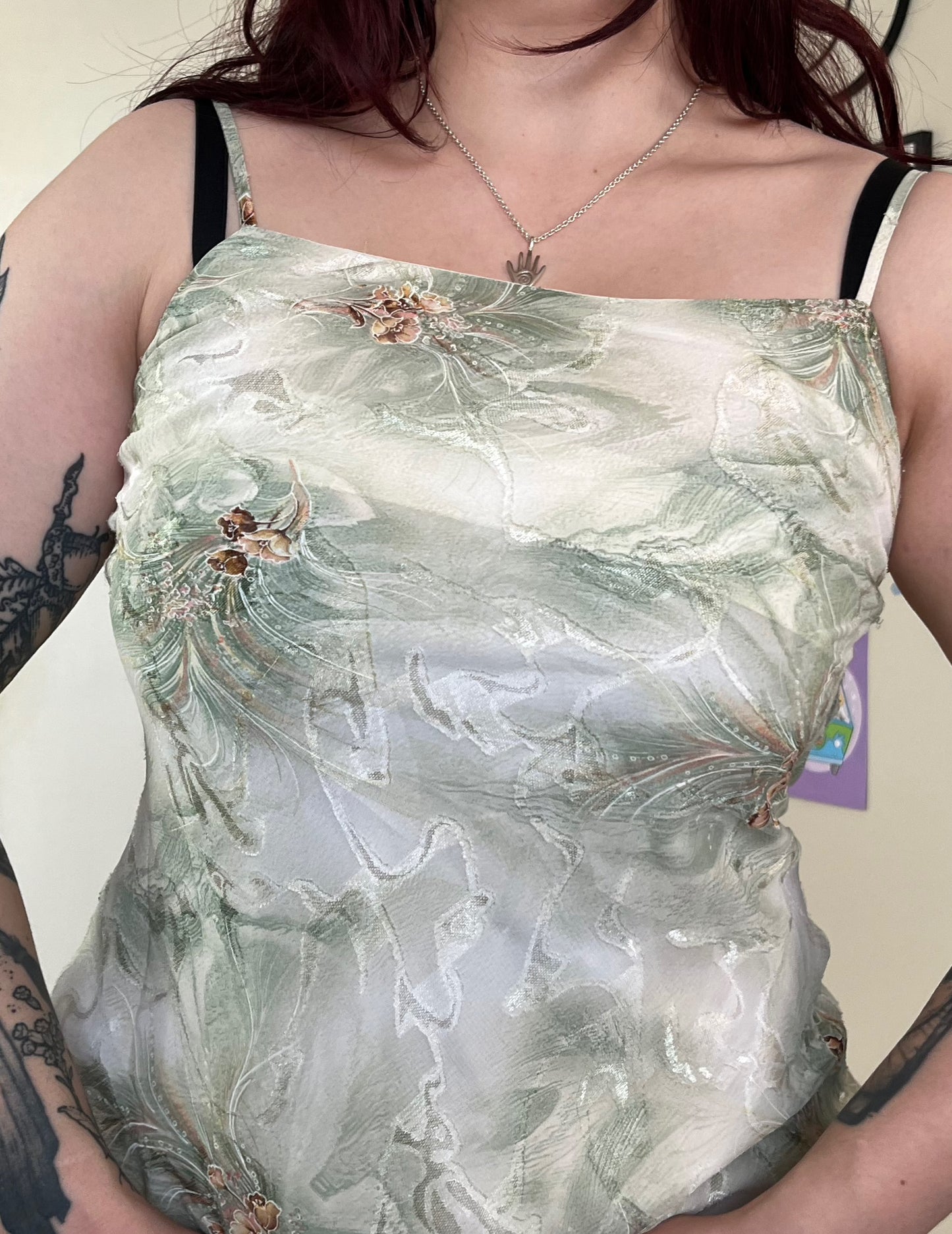 Floral Maxi Dress - UK 10