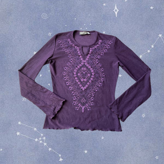 Flared Sleeve Top - UK 10