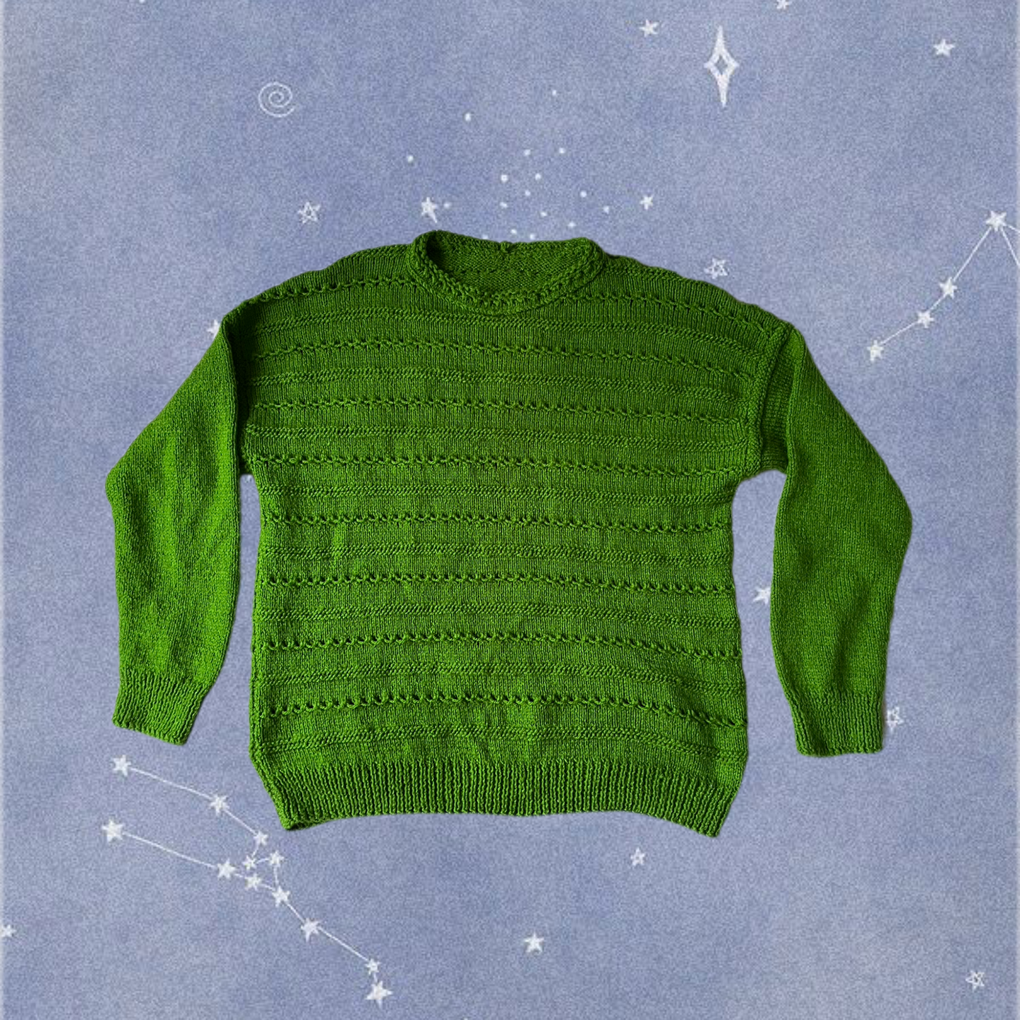 Green Knit Jumper M/L