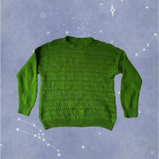 Green Knit Jumper M/L