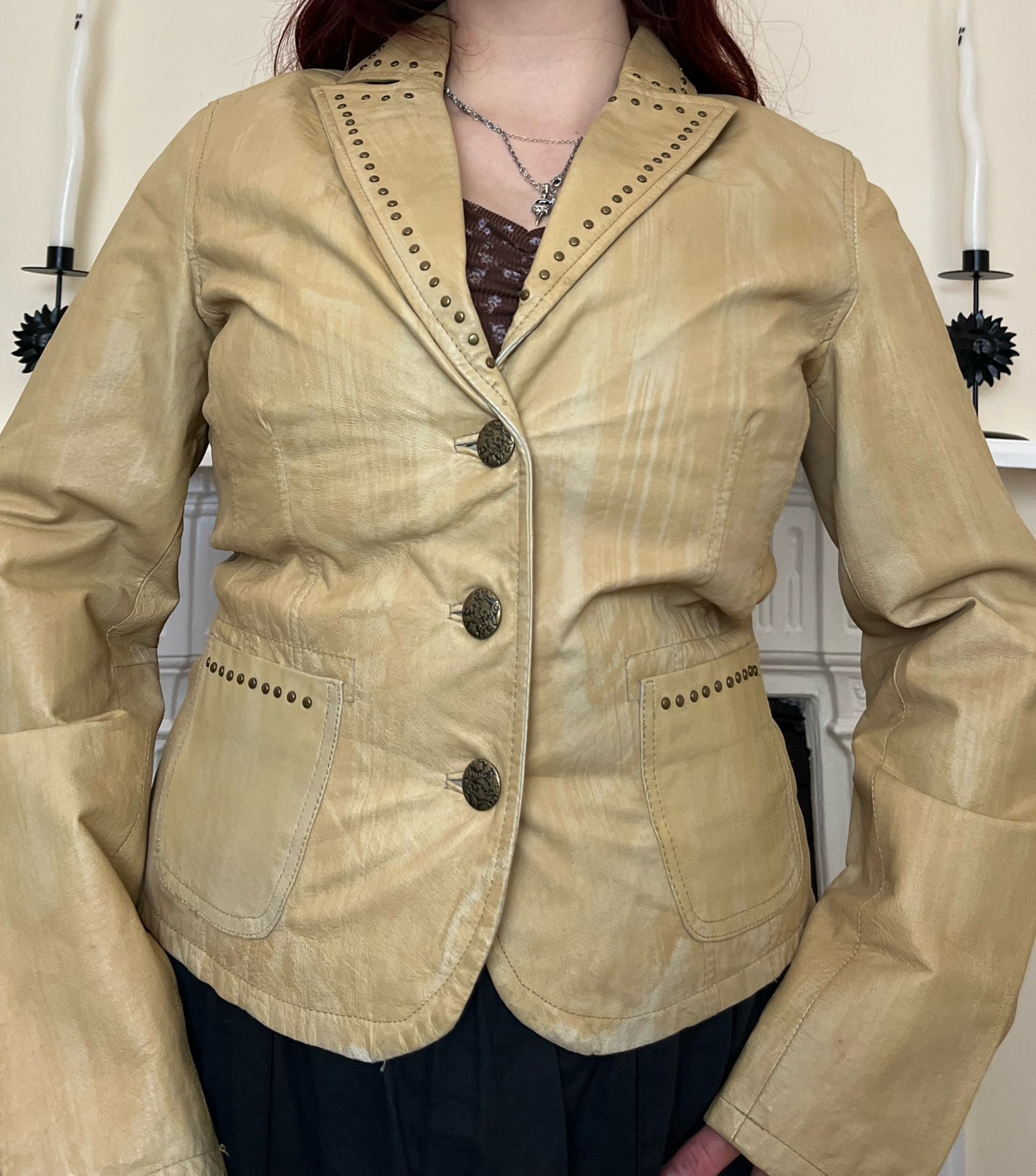 Leather Jacket UK 10-12