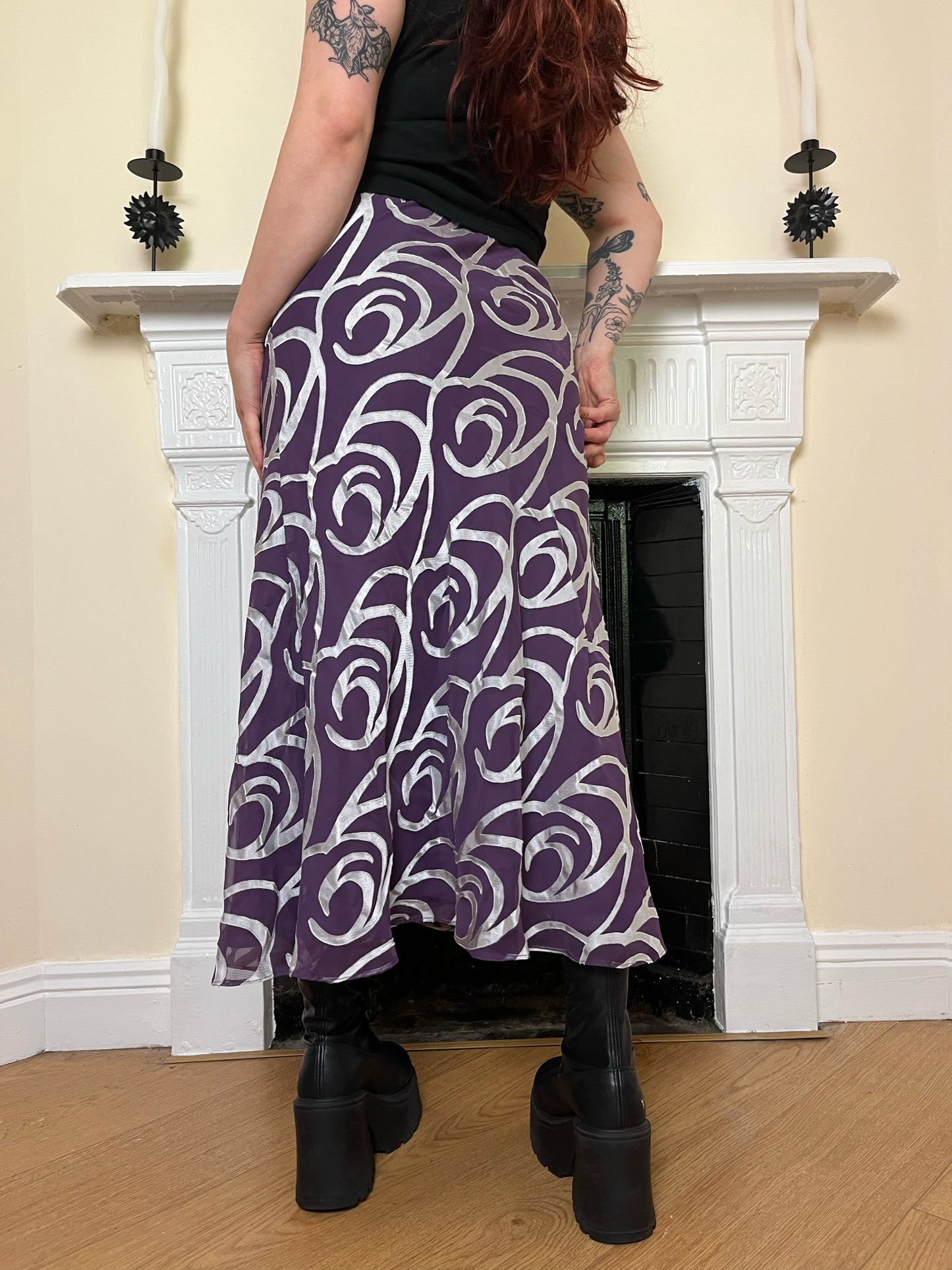 Purple Skirt UK 6-10