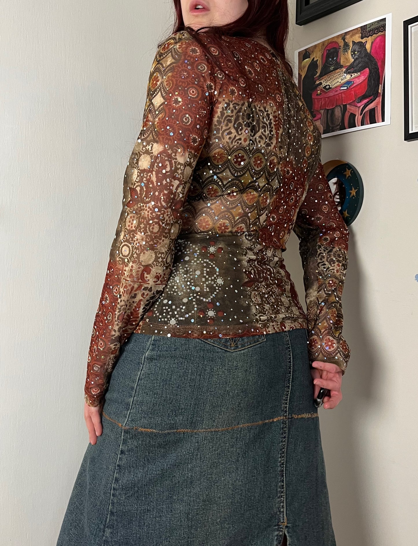 Sequined Top UK 10