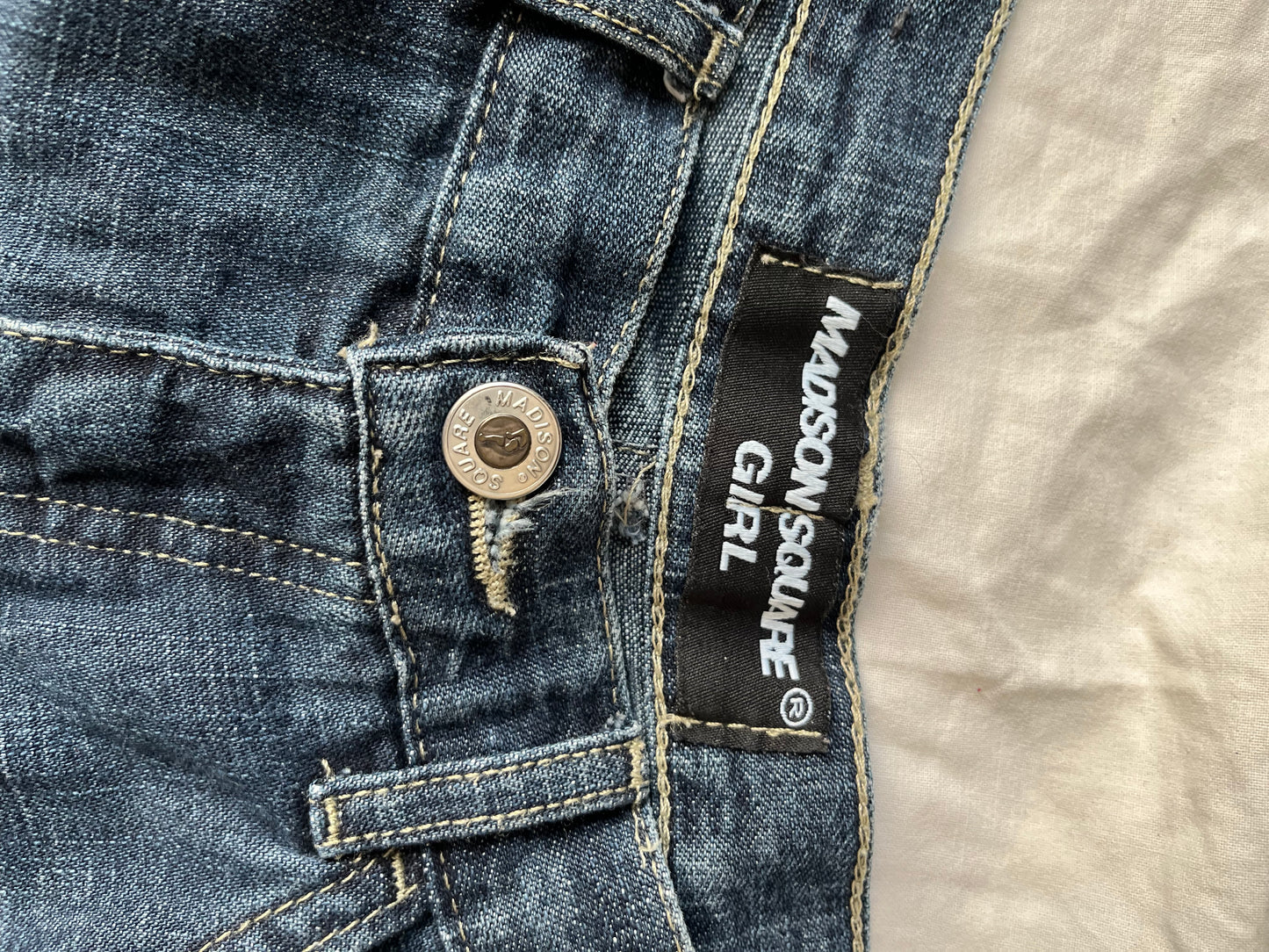 Denim Maxi Skirt UK 12