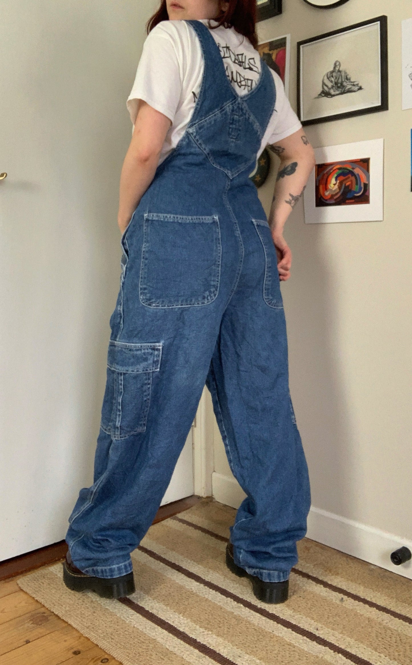 Natasha 90s Dungarees UK 16-18