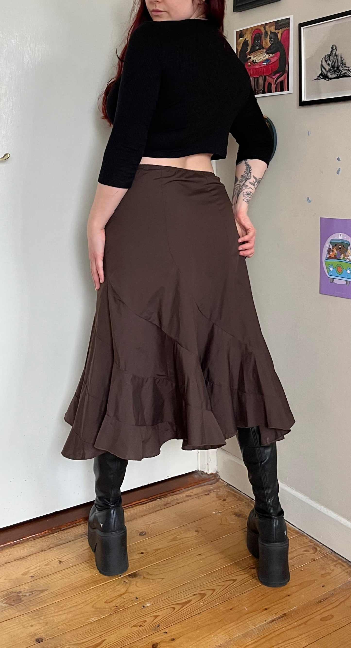 Brown Fairy Skirt UK 14-16