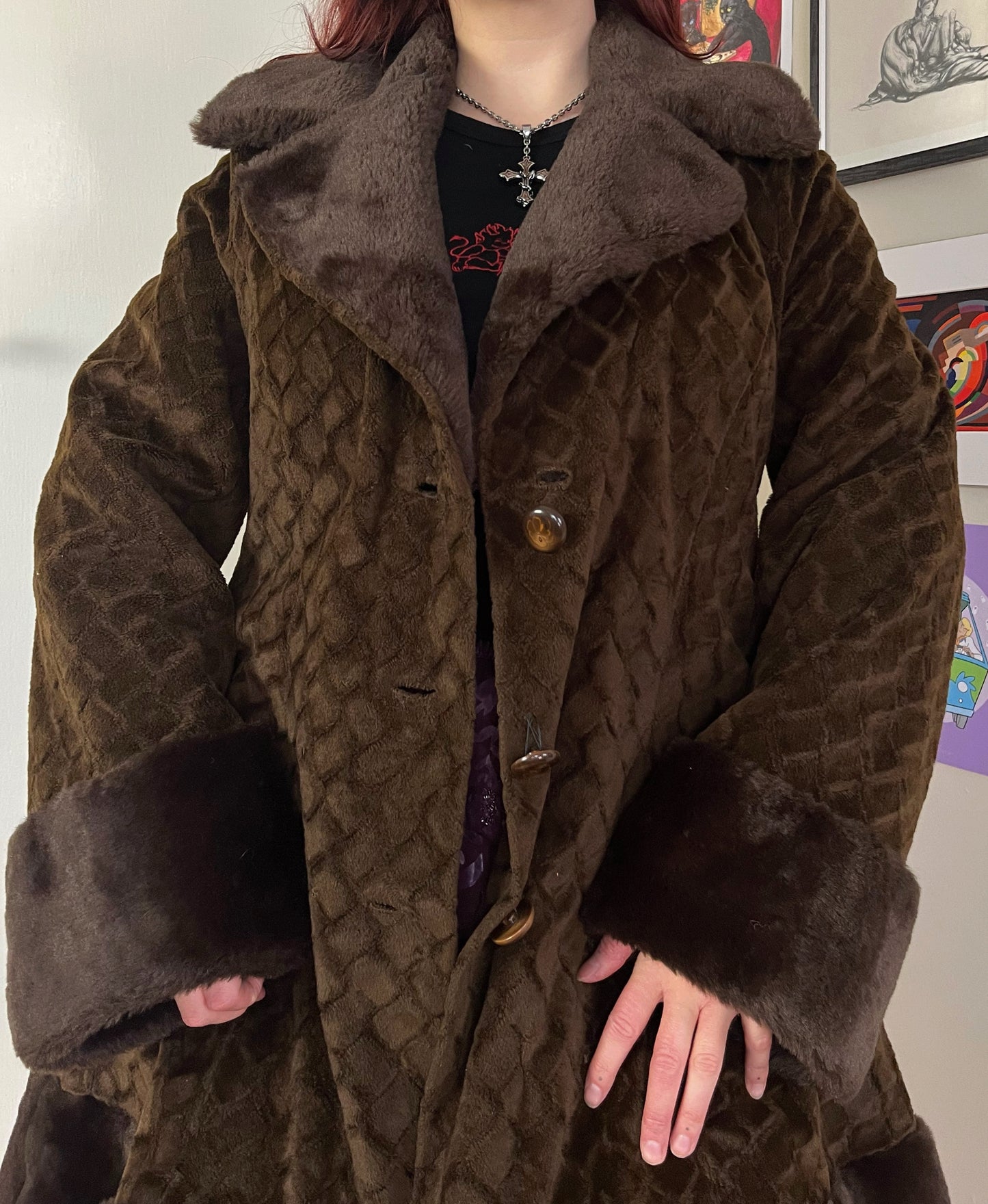 Aurora 1970s Coat UK 12-16
