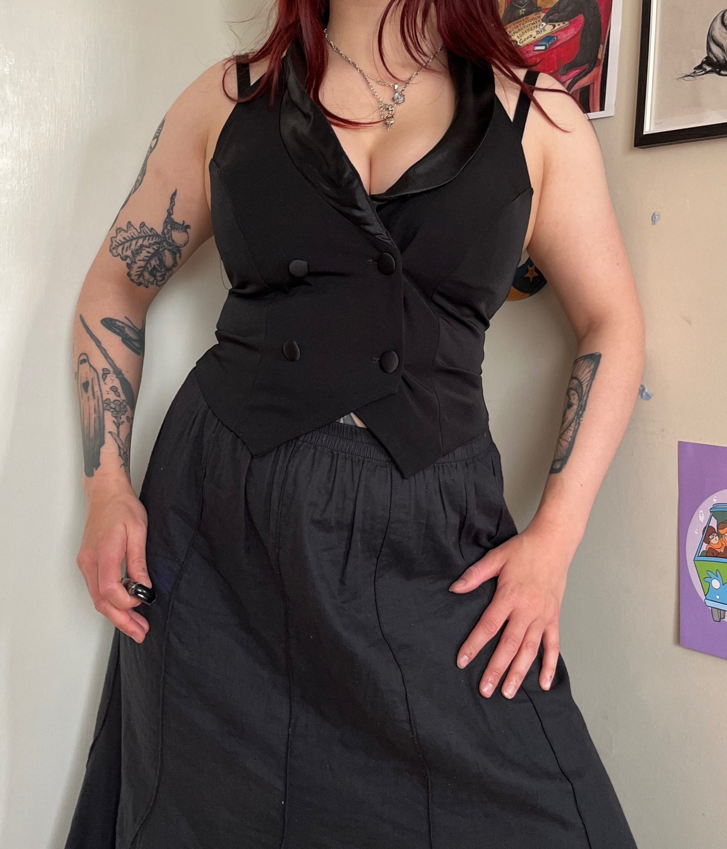 Black Waistcoat UK 10
