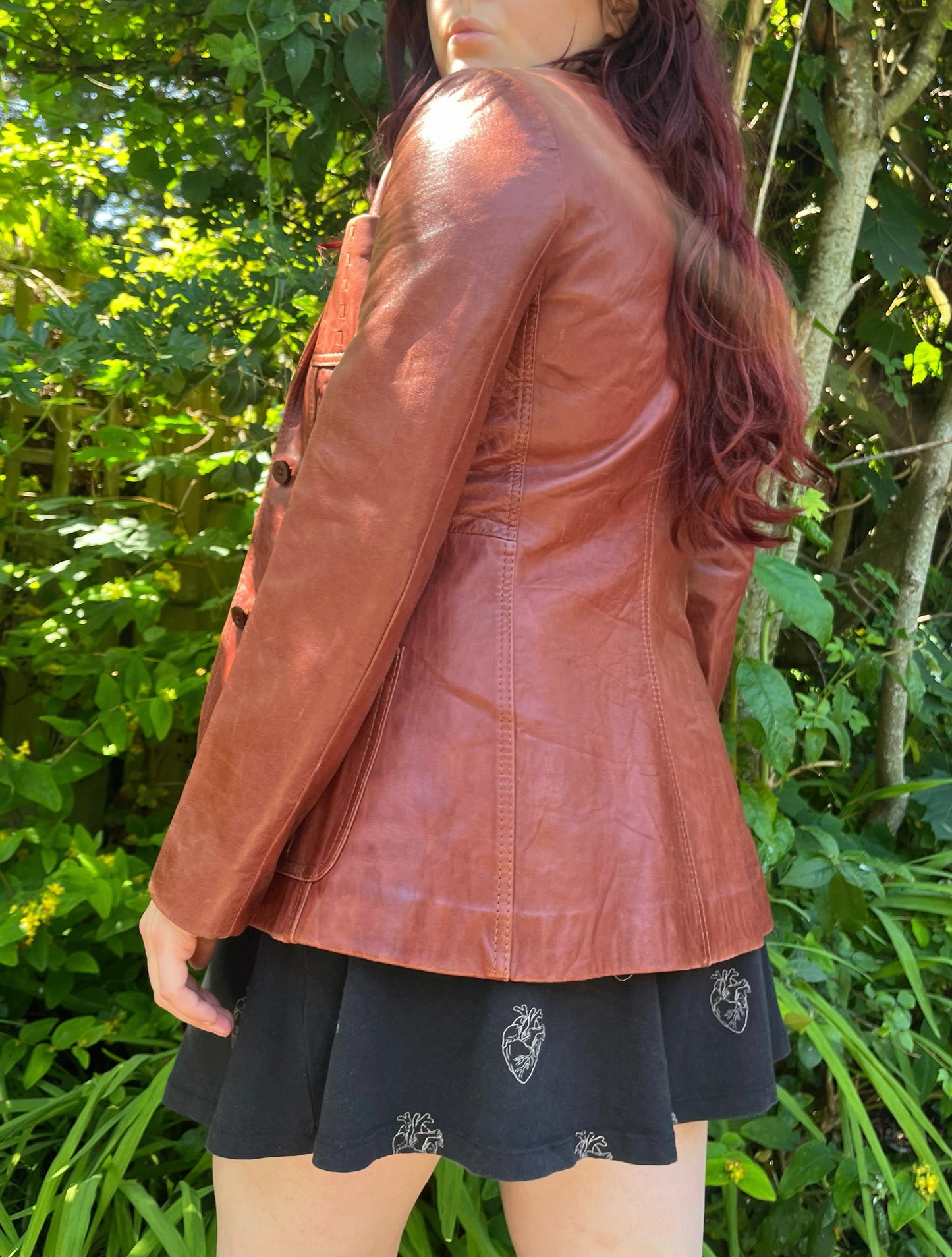 Lisa Leather Jacket UK 8