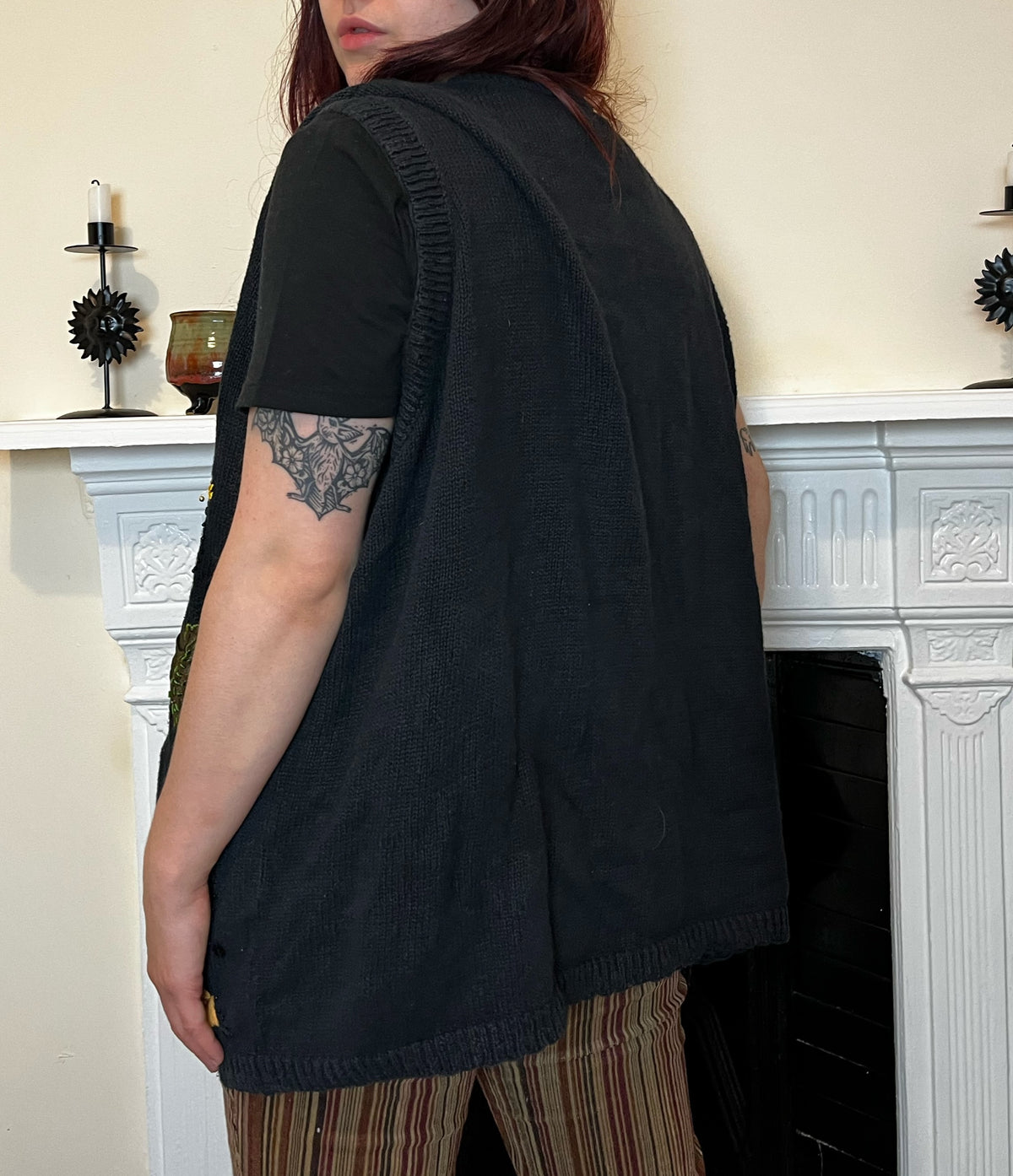 Autumn Leaves Sweater Vest XXL