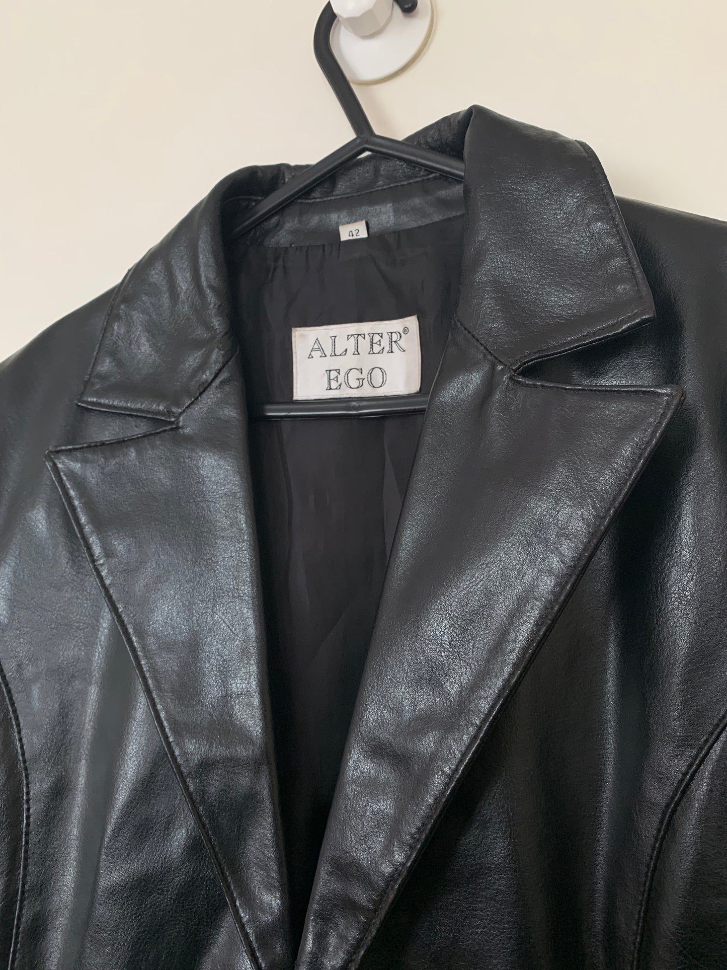 Buffy 90s Leather Jacket UK 12/M