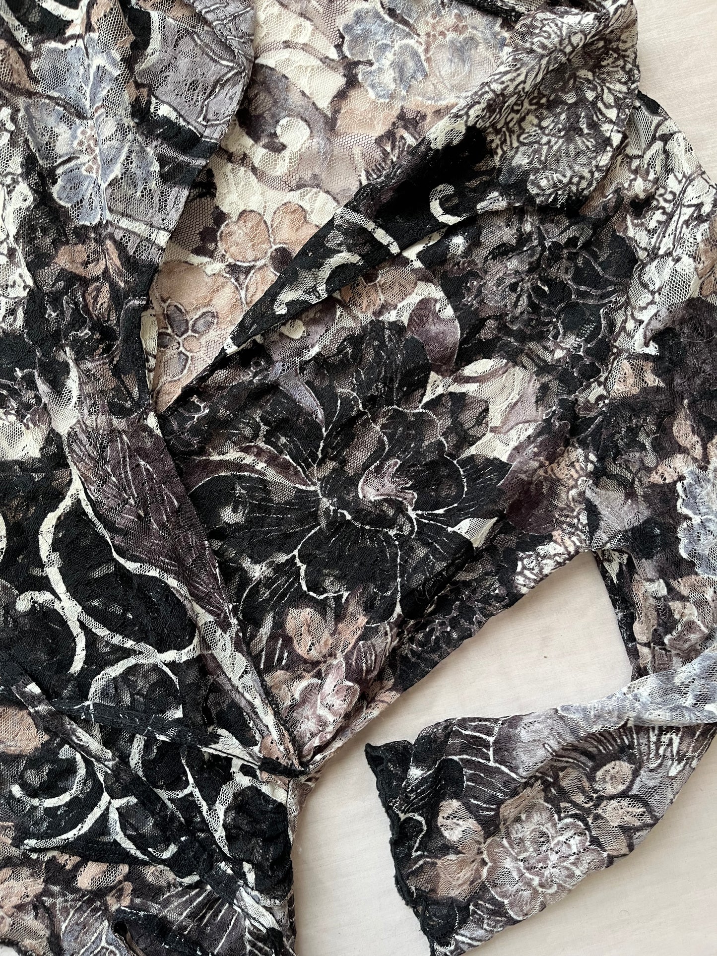 Lacey Wrap Top - UK 12