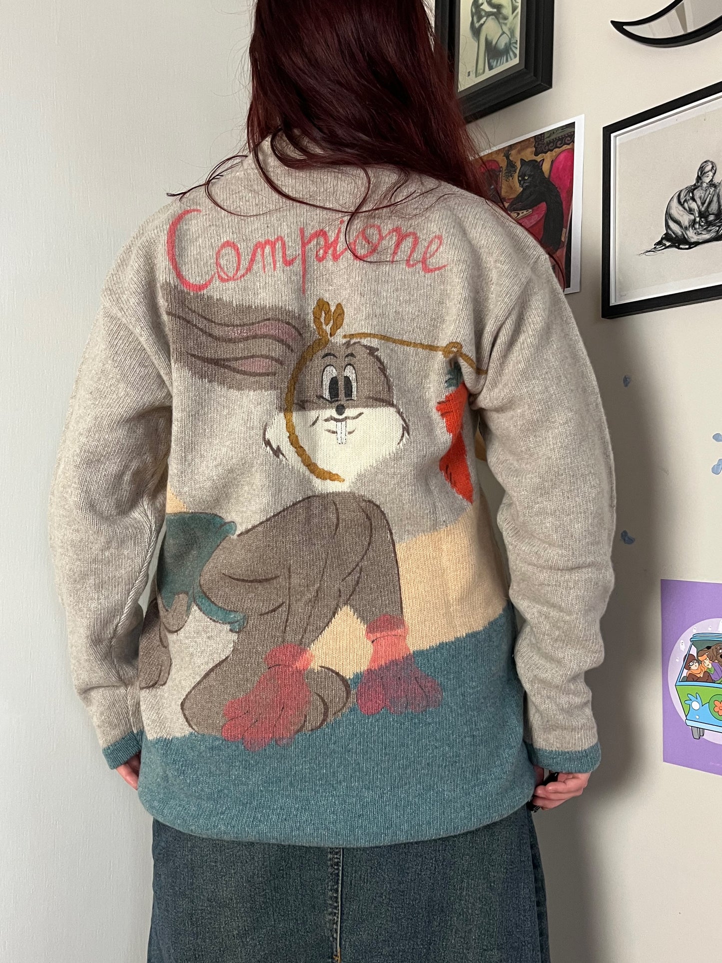 Bunny Cardigan L