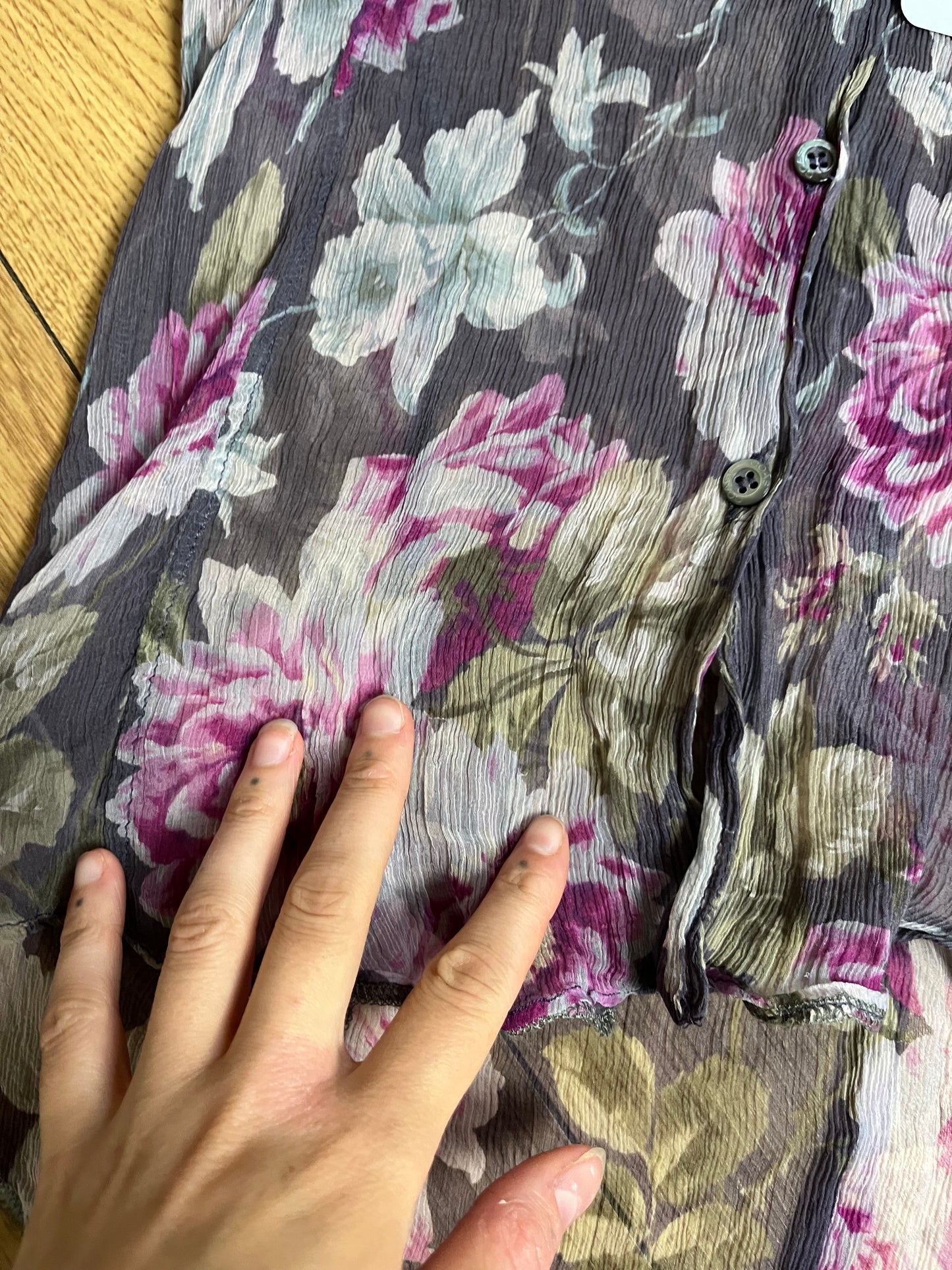 Chiffon Floral Top UK 10