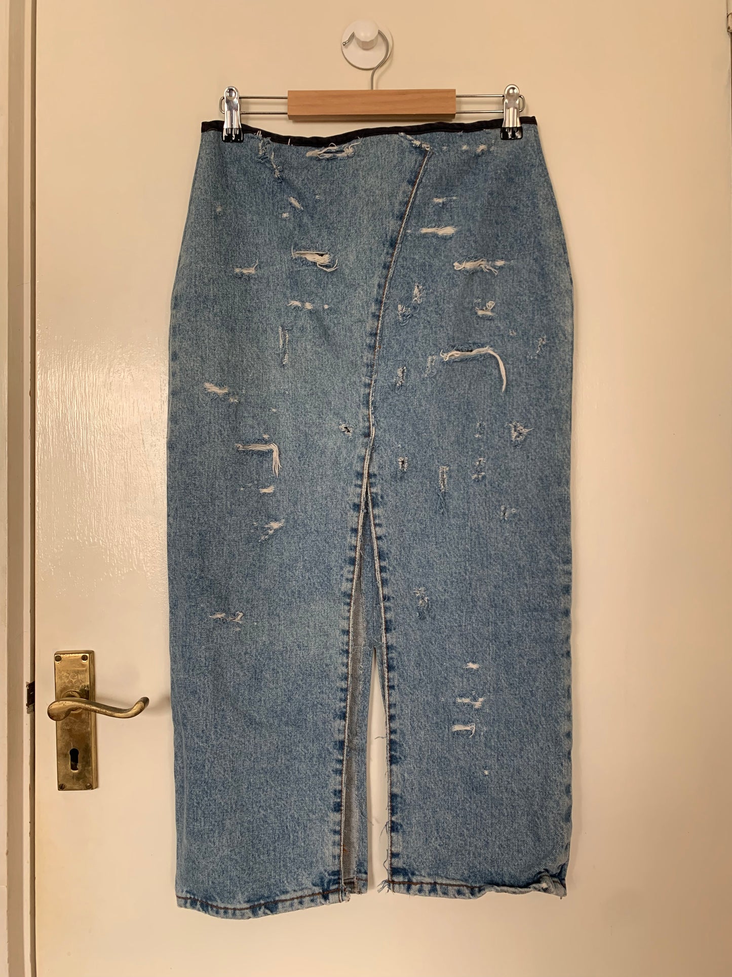 Dana 90s Denim Skirt UK 10