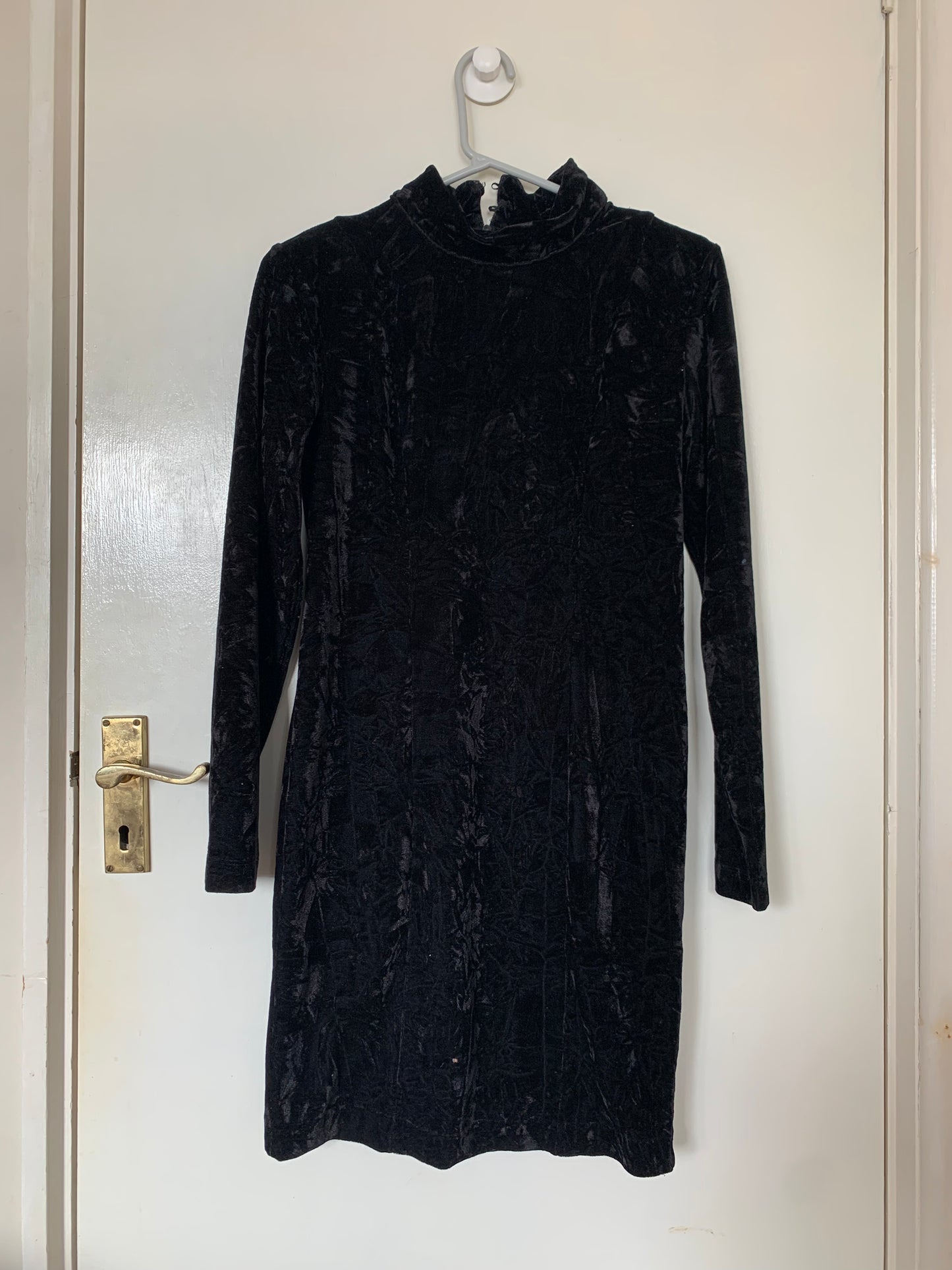 Camille 90s Velvet Dress UK 10