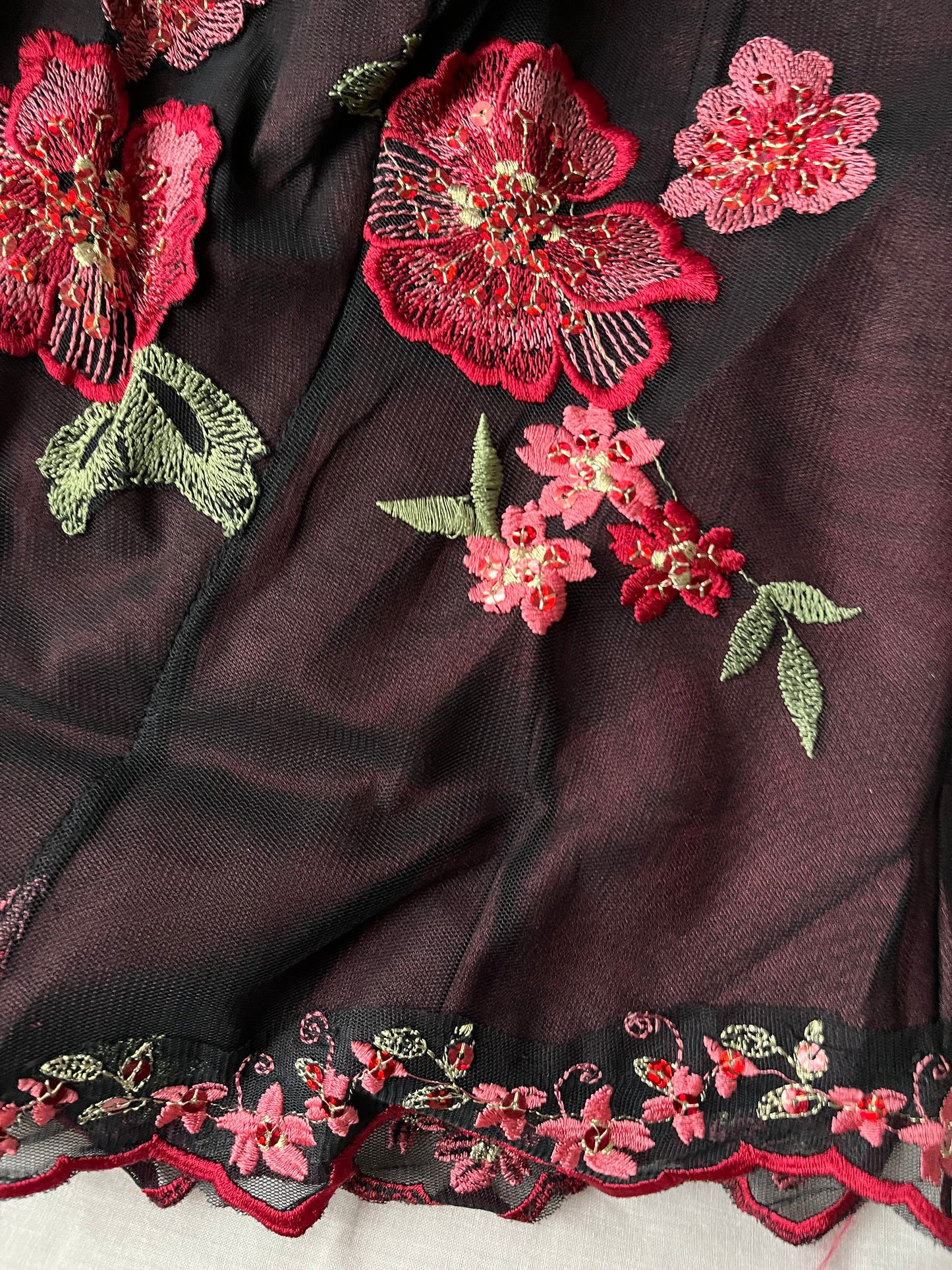 Floral Corset Top - UK 8-10