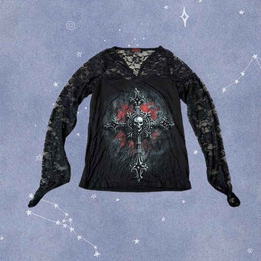 Goth Top UK 10-12
