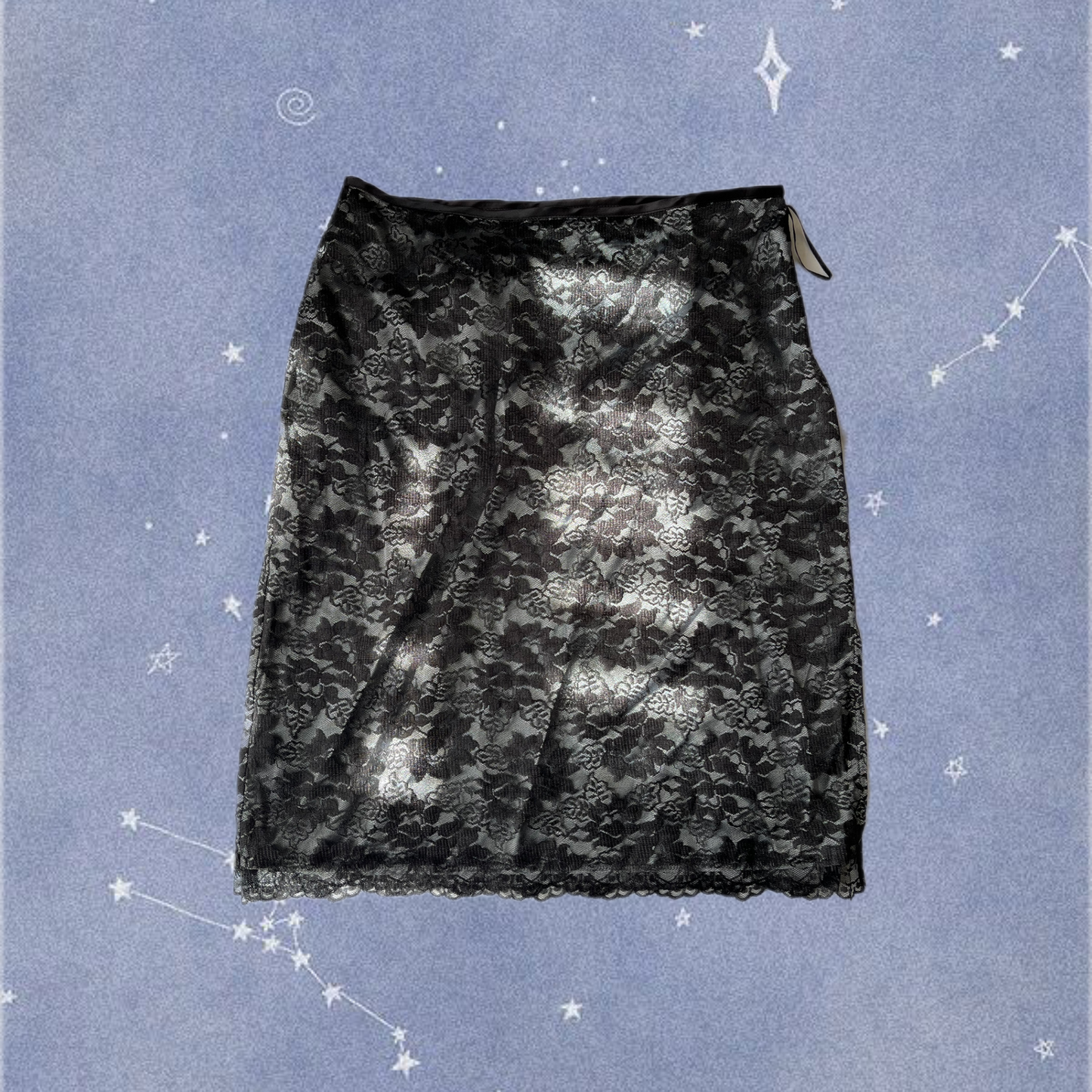 Lace Pencil Skirt UK 12