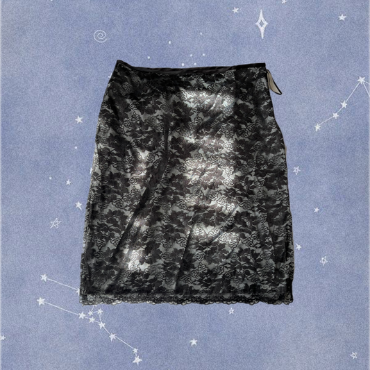 Lace Pencil Skirt UK 12