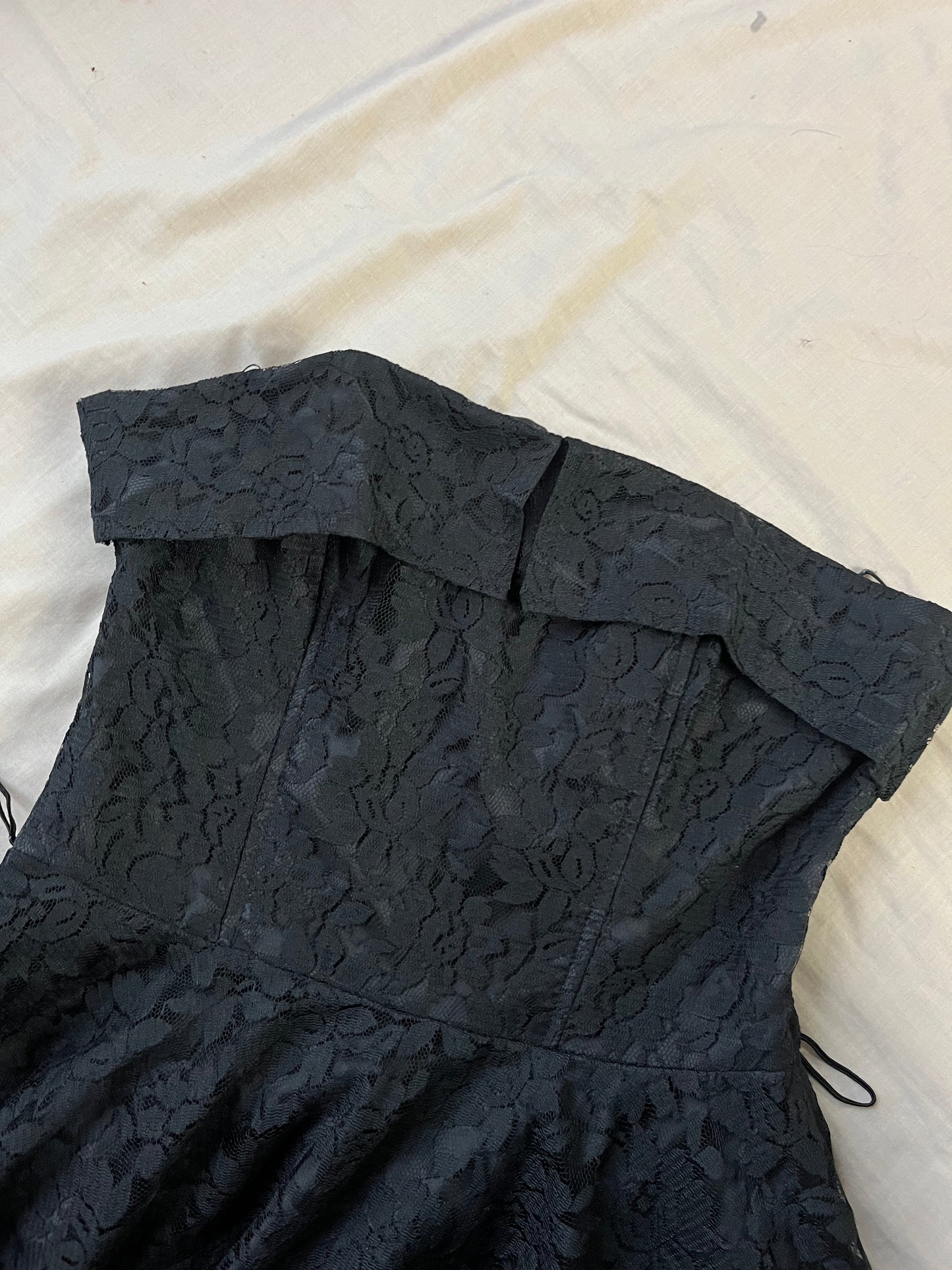 Black Lace Dress UK 8