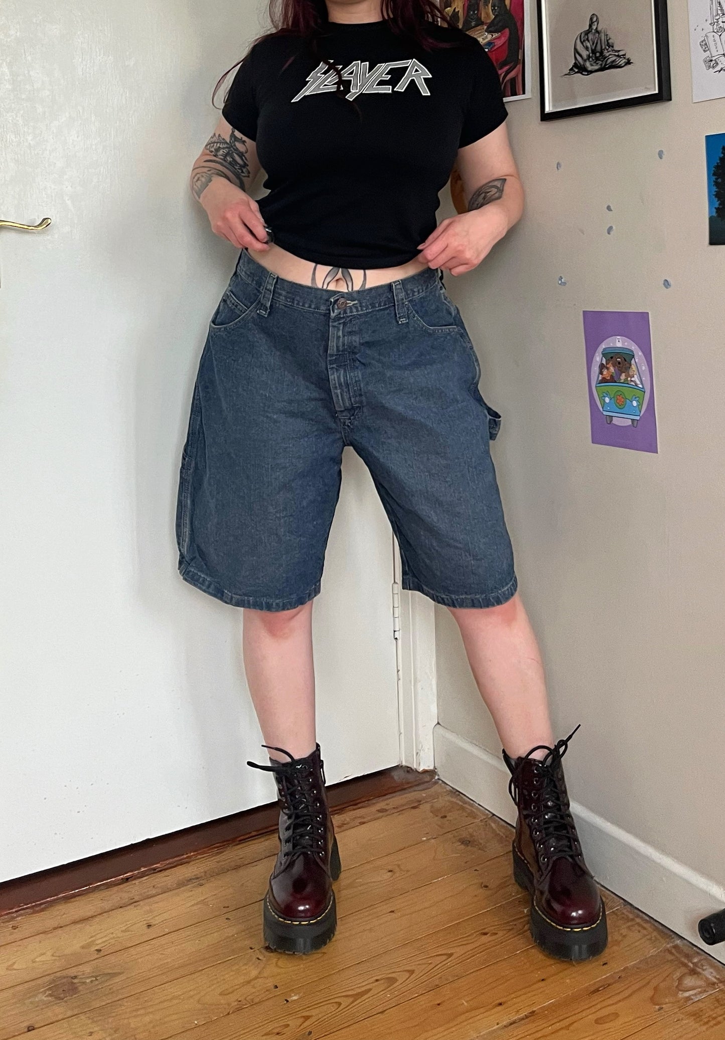 1990s Jorts by Wrangler UK 16-18