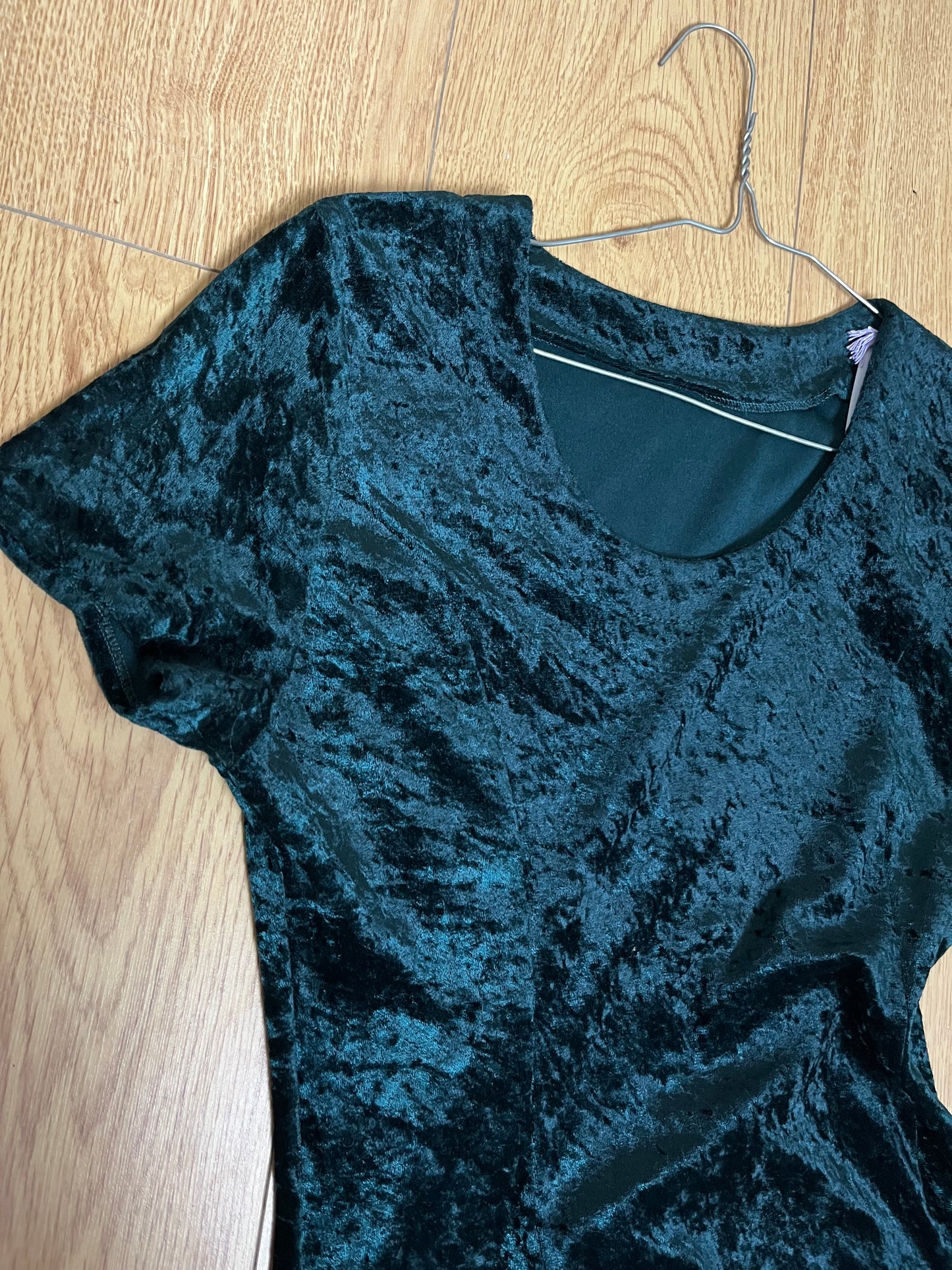1990s Velvet Dress UK 10