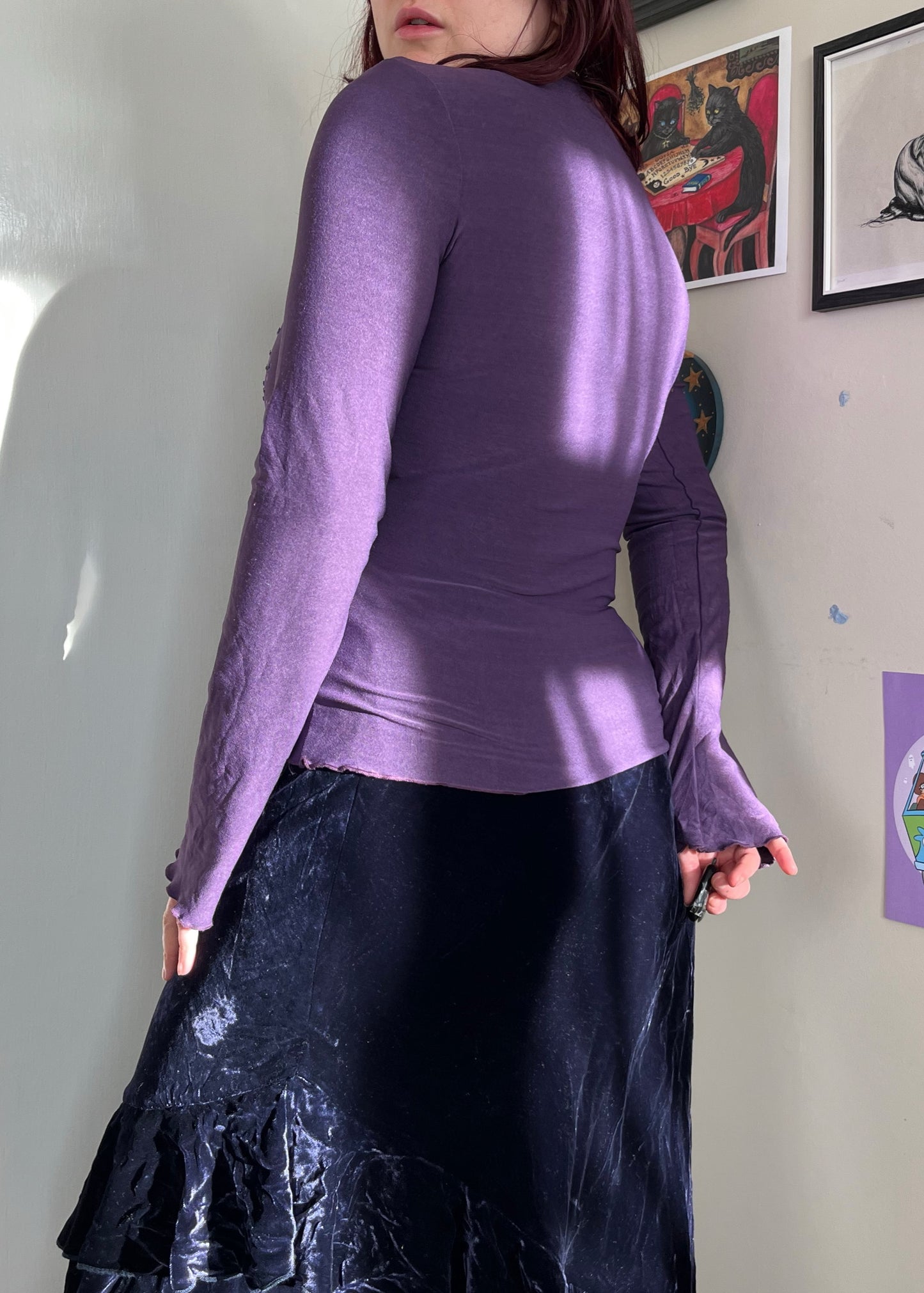 Flared Sleeve Top - UK 10