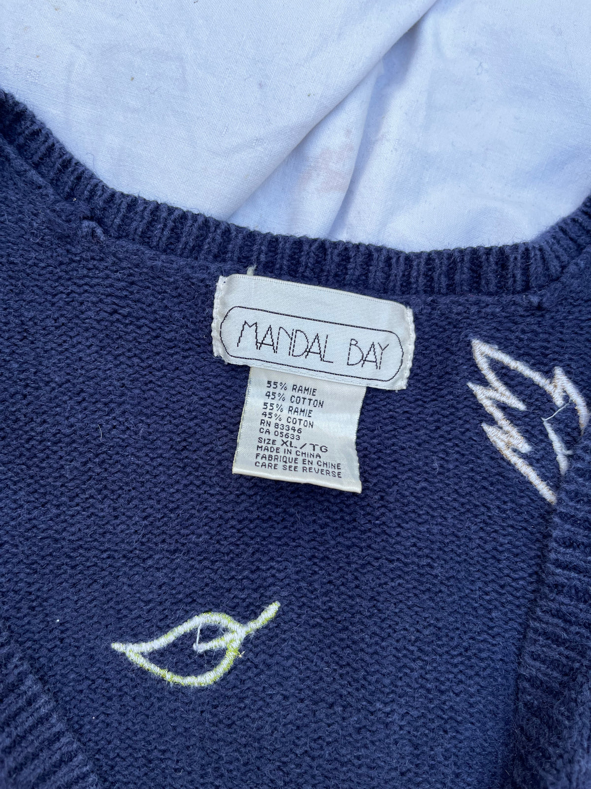 Cornucopia Sweater Vest XL
