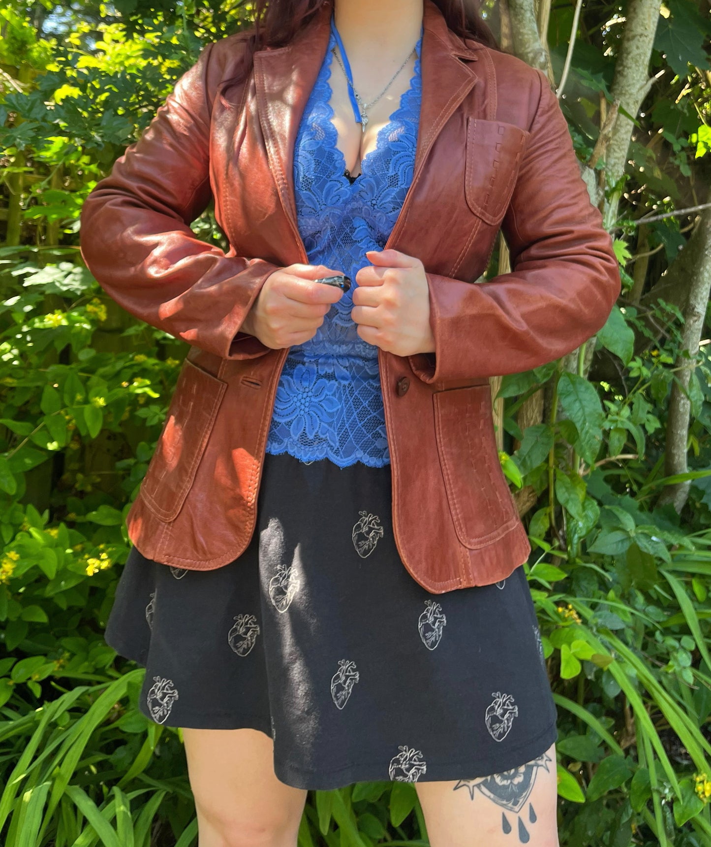 Lisa Leather Jacket UK 8