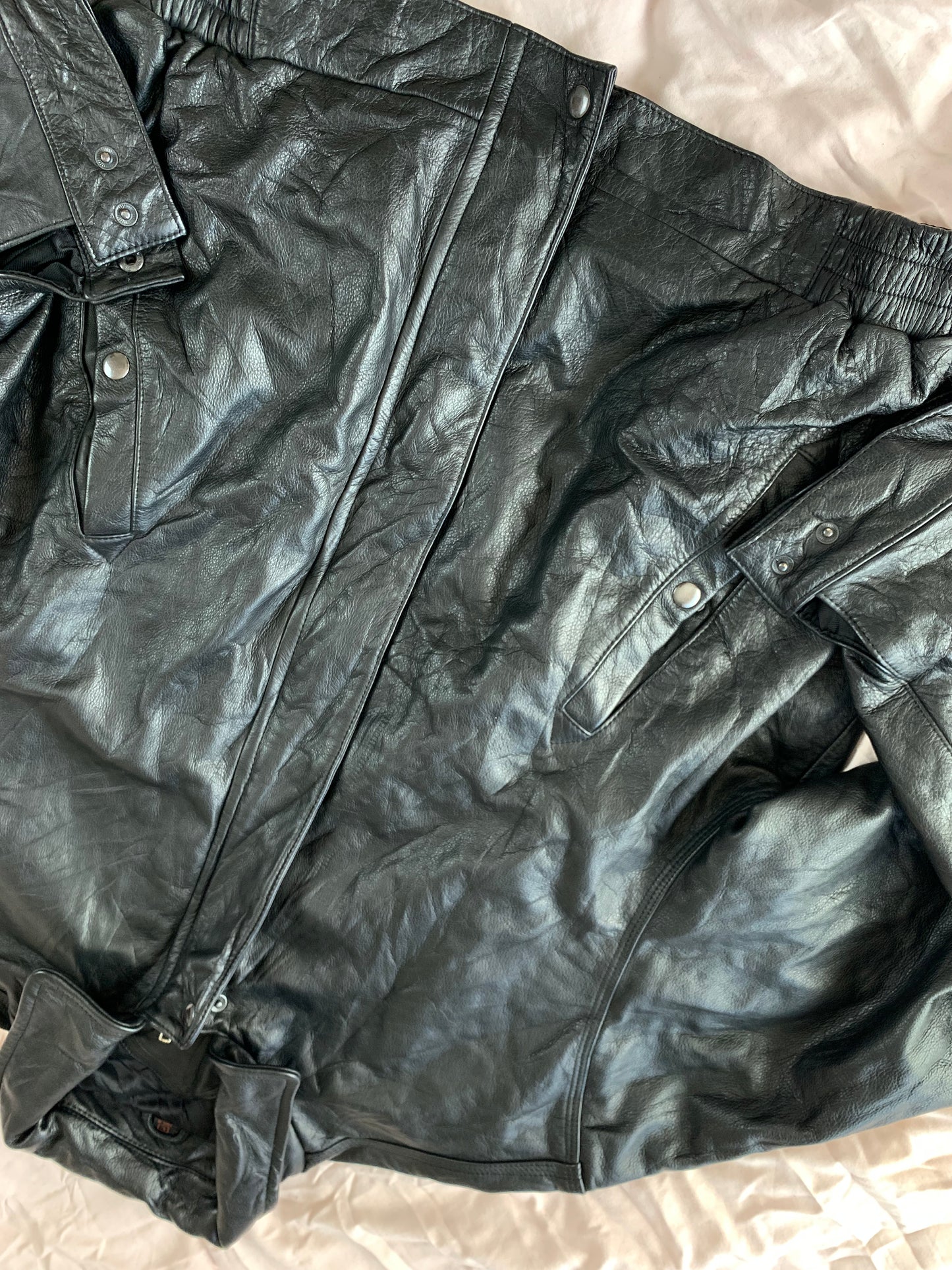 Grace 90s Leather Jacket UK 10-22