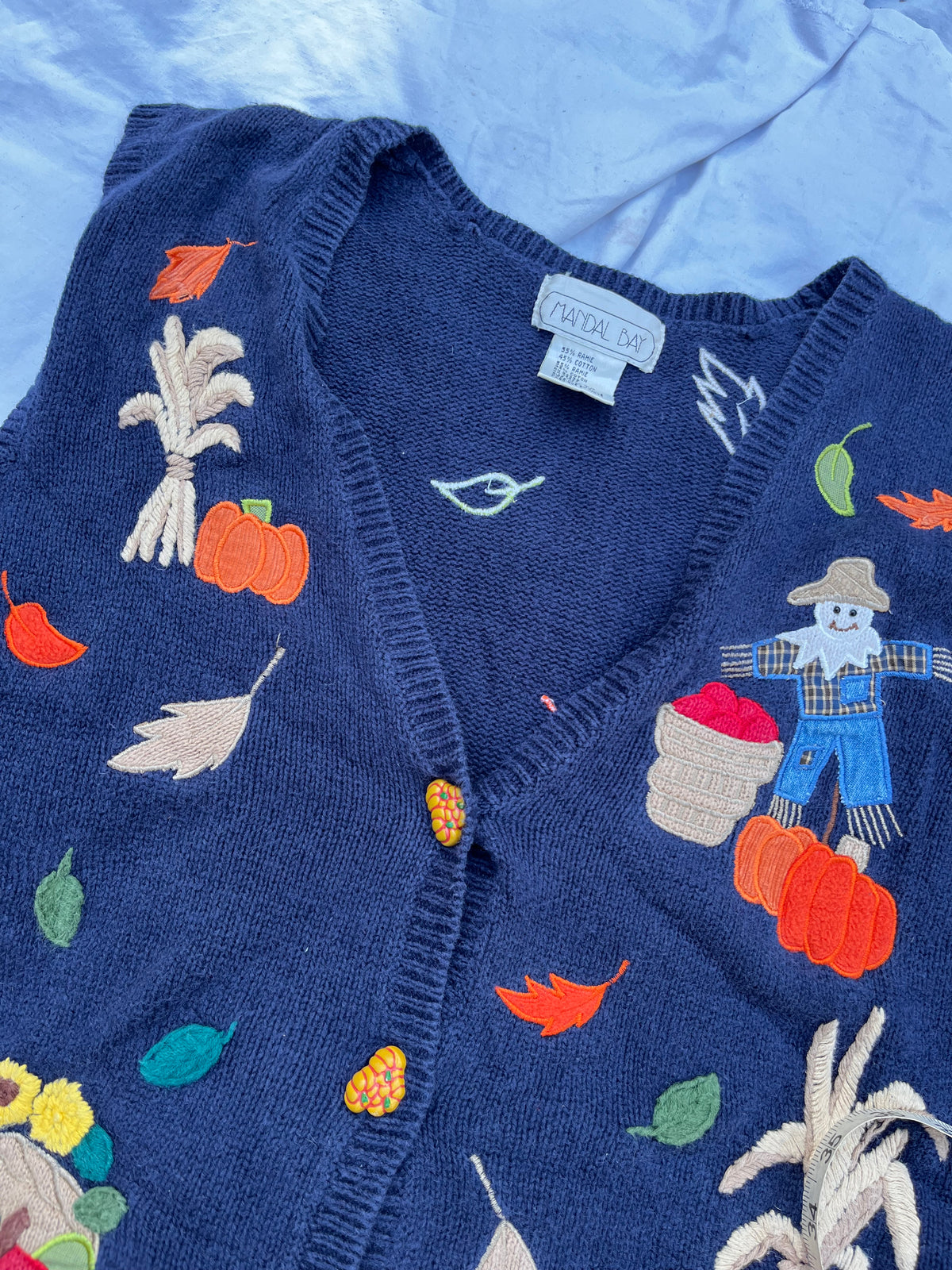 Cornucopia Sweater Vest XL