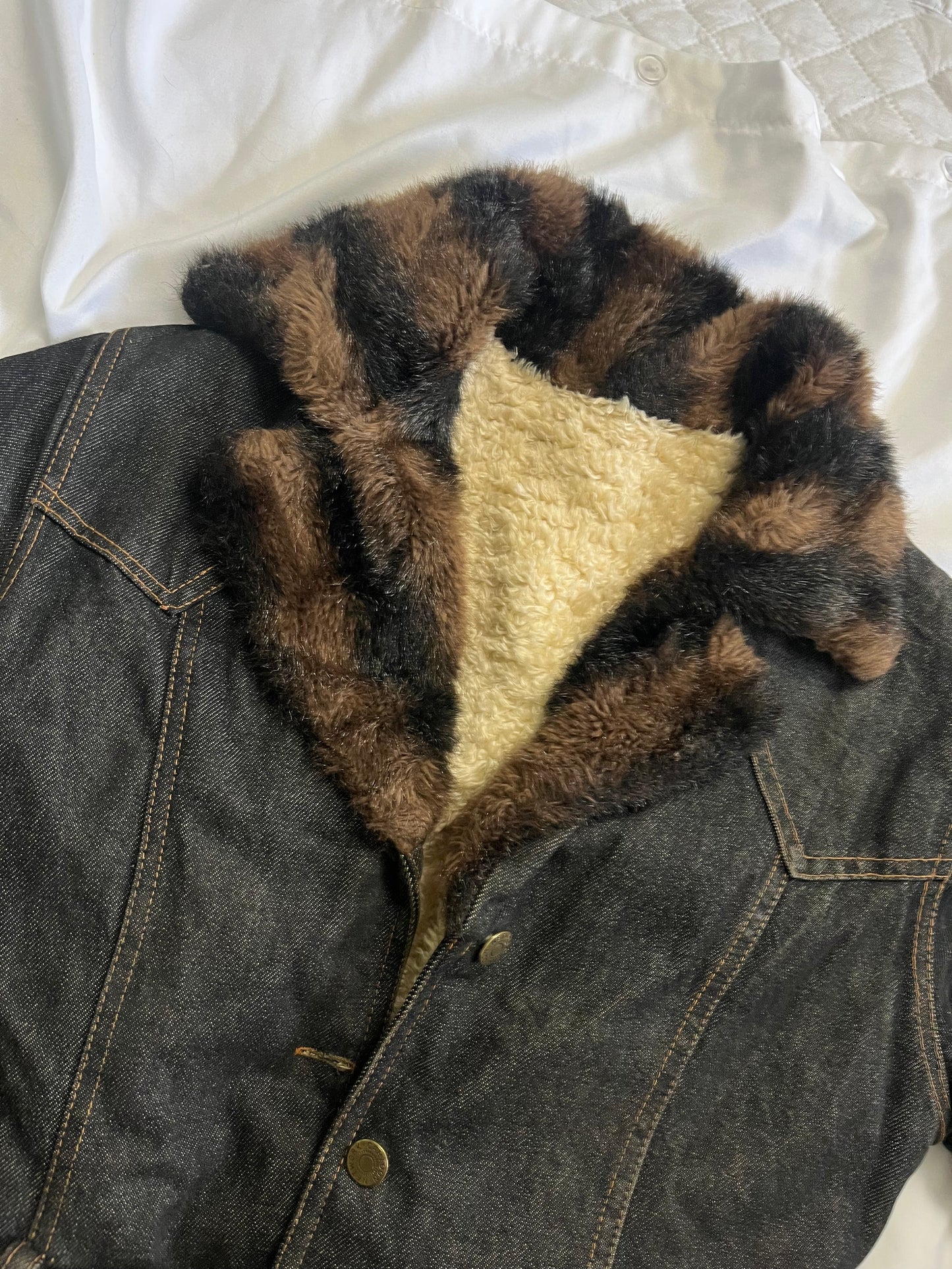 Cartoon Network Denim Afghan Coat UK 10/S