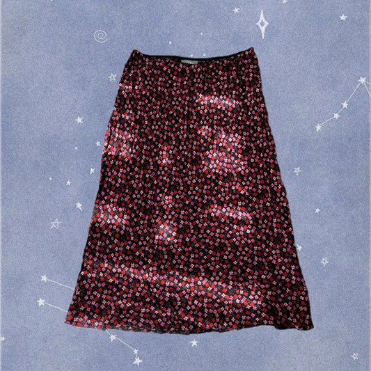 Floral Maxi Skirt UK 12