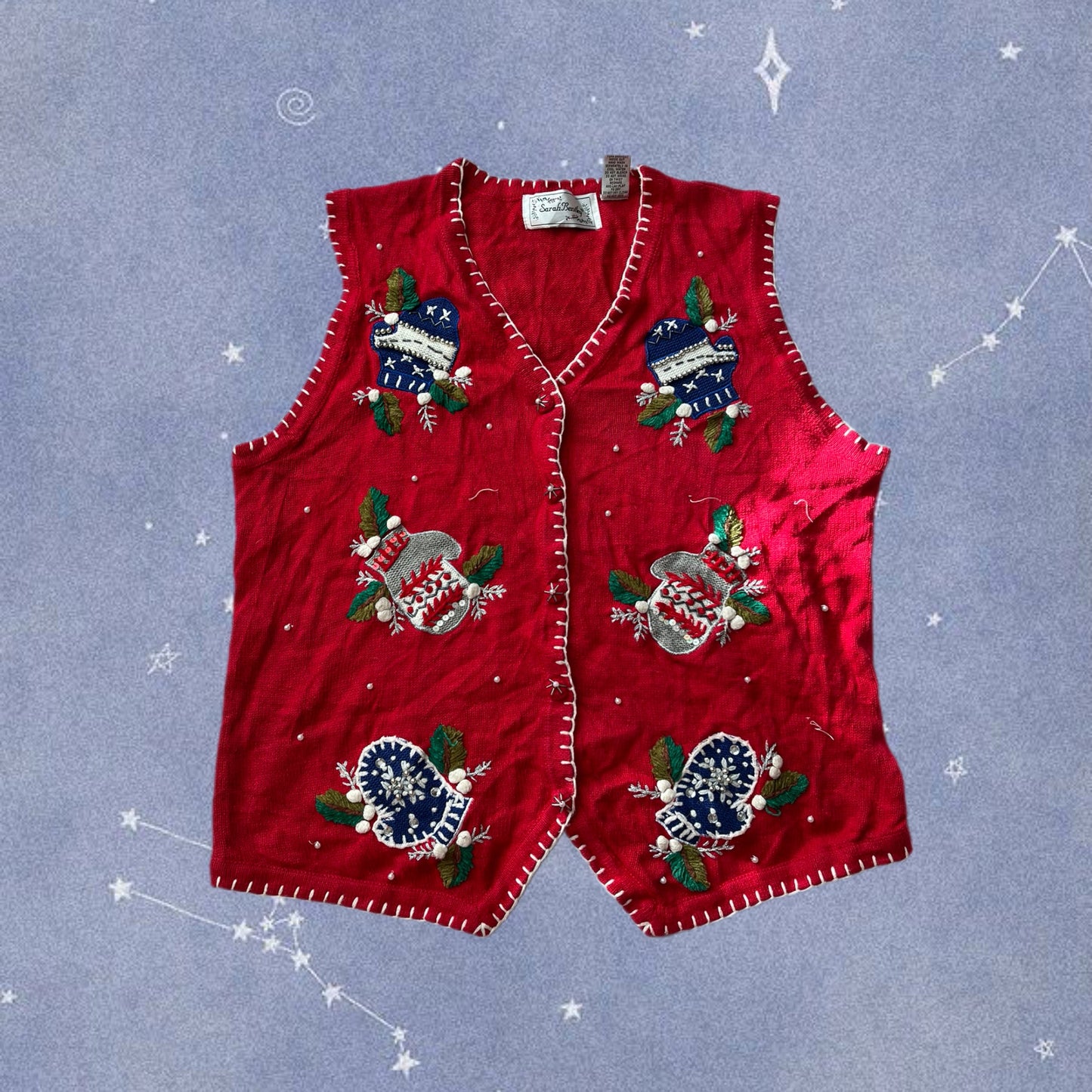 Noelle 1990s Sweater Vest UK 4-18/L