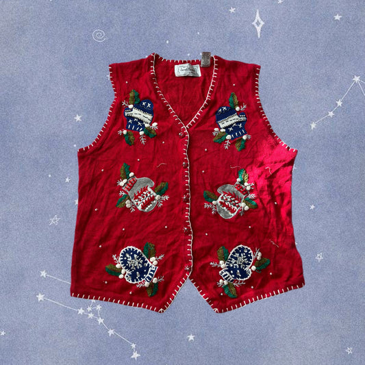 Noelle 1990s Sweater Vest UK 4-18/L