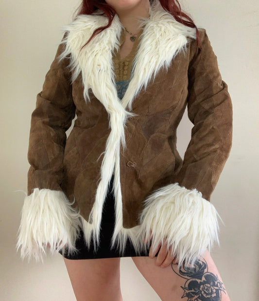 Hazel 90s Afghan Coat by Rampage S