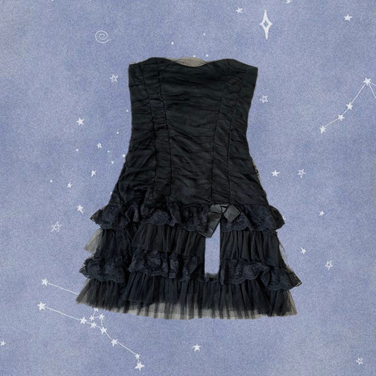 Gothic Bodycon Dress UK 8-10