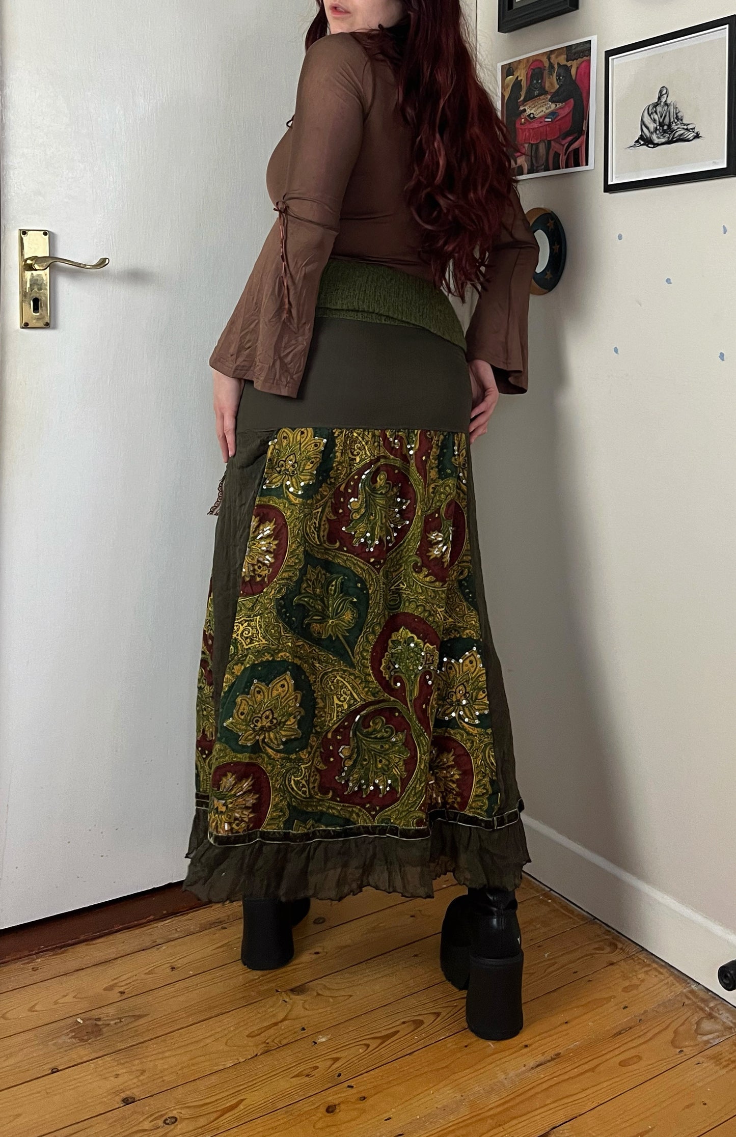 Sage Skirt UK 8-14