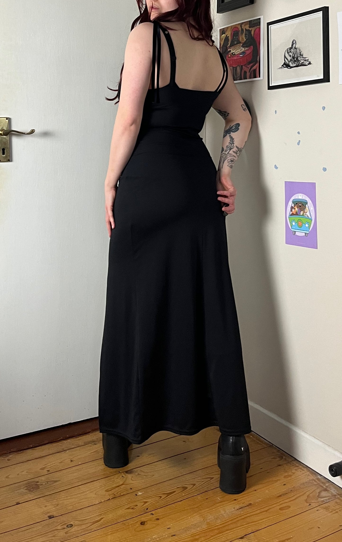 Black Dress UK 8