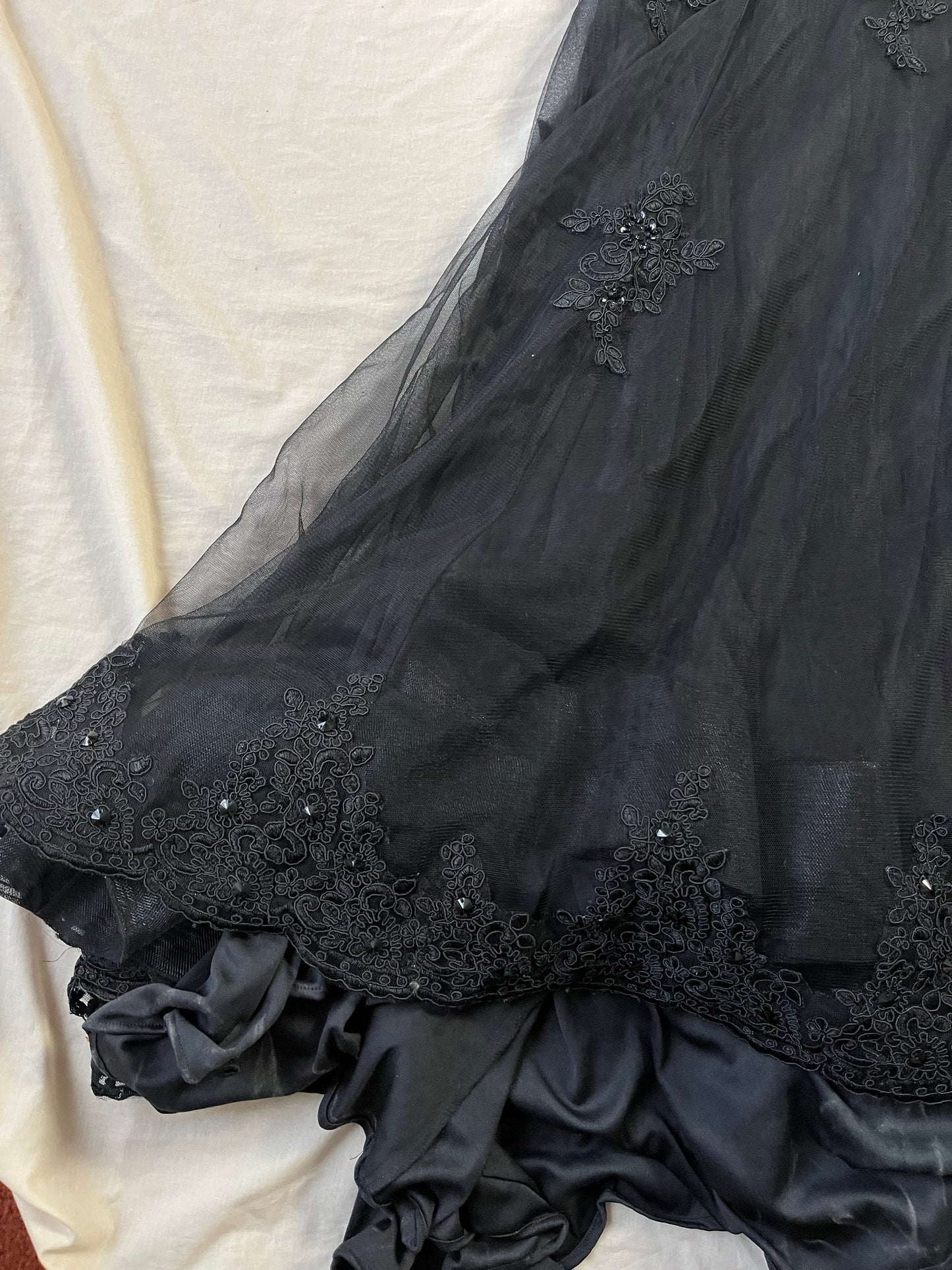 Gothic Wedding Dress XS