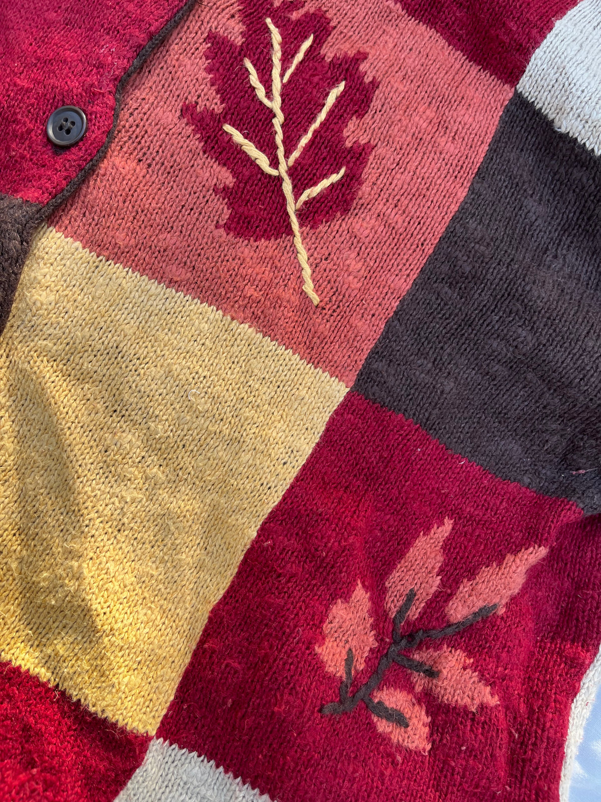 Patchwork Cardigan L