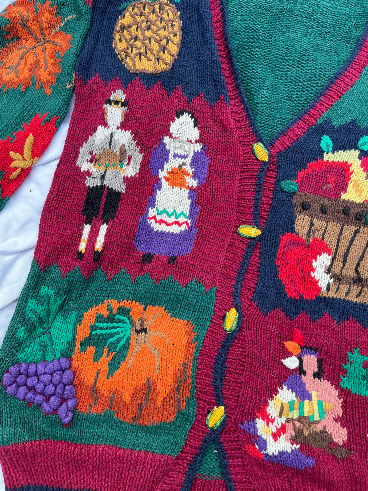 Thanksgiving Cardigan L