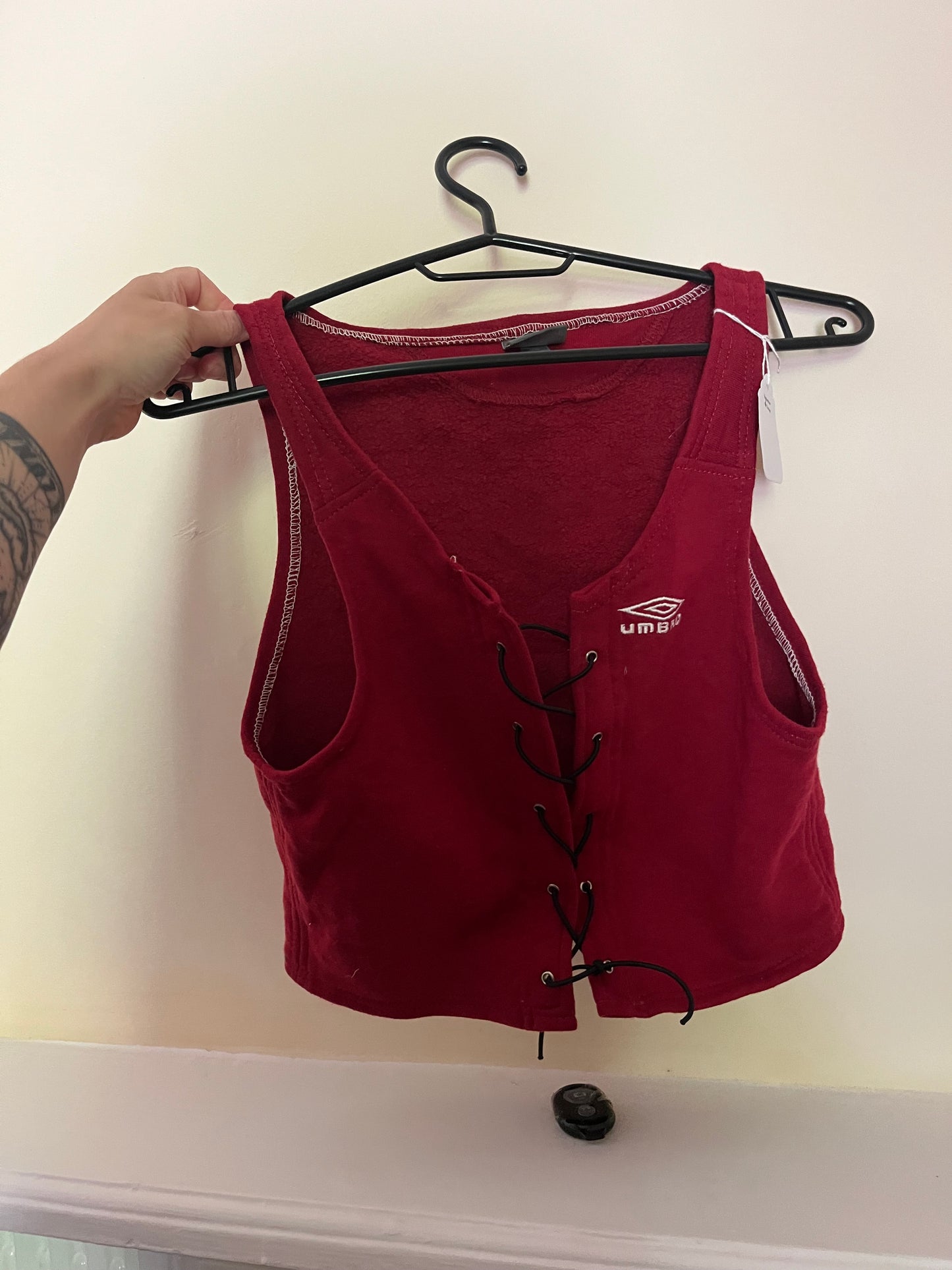 Umbro Tie Front Top UK 6-8