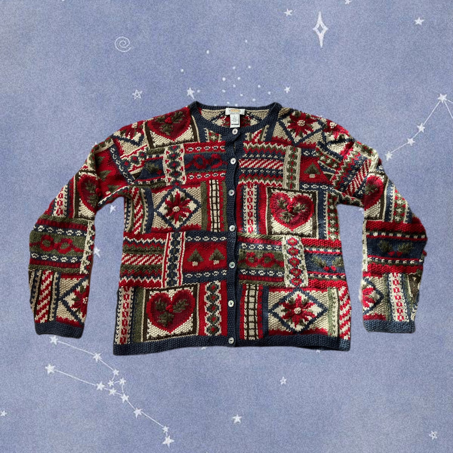 Gingerbread 1990s Cardigan UK 4-16/L