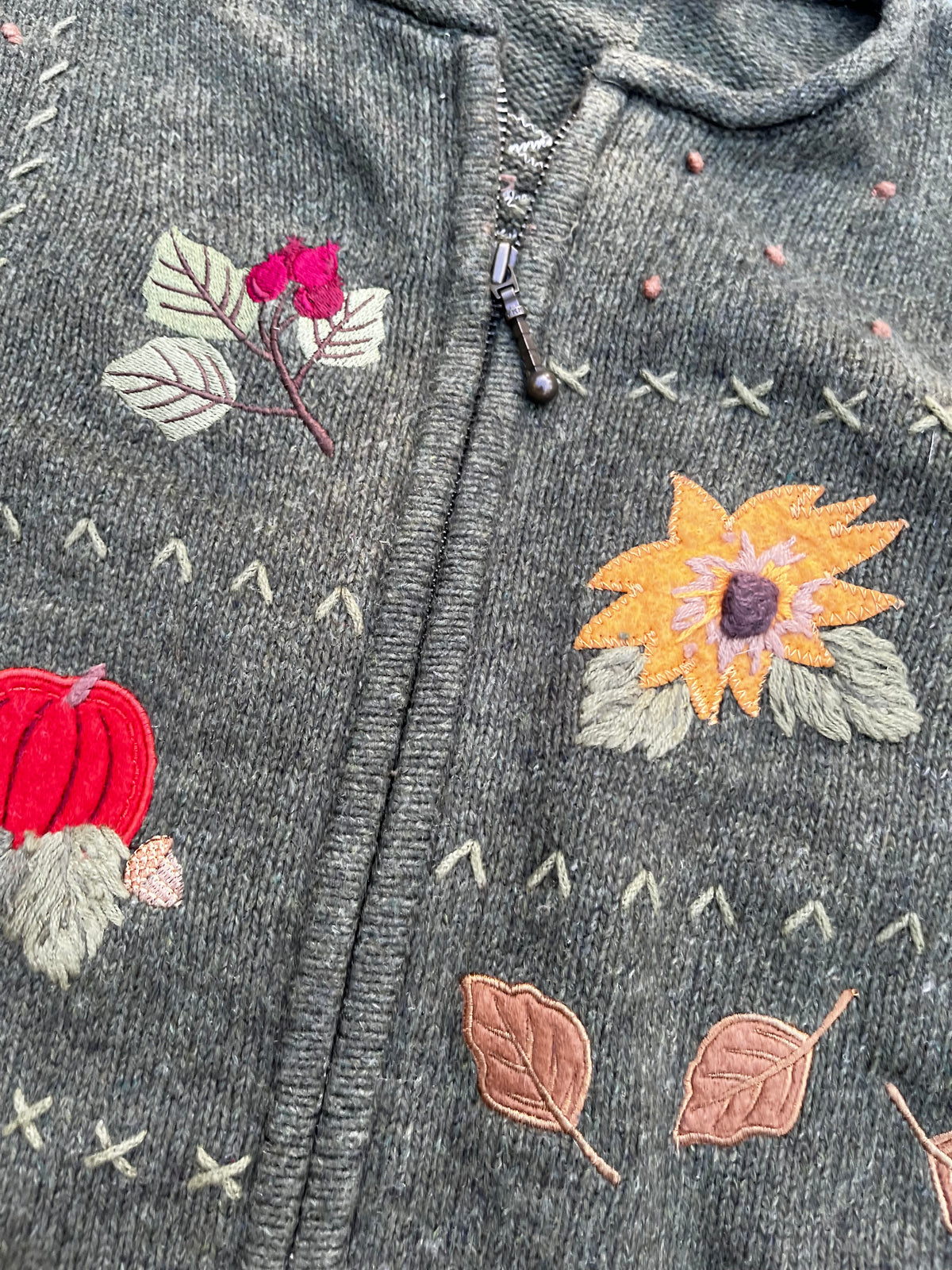 Autumn Joy Cardigan M