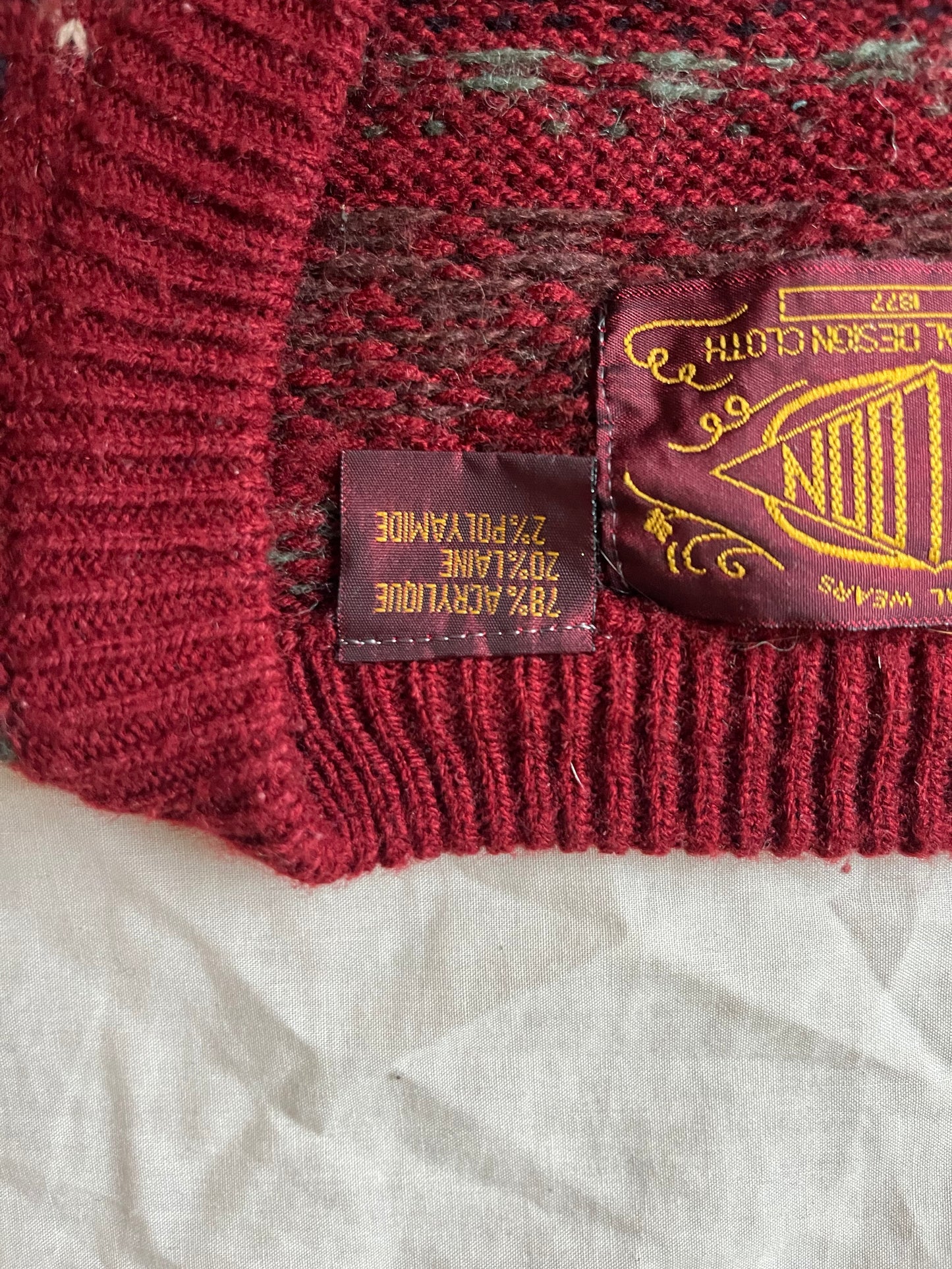 Clover Sweater Vest UK 6-20/XL