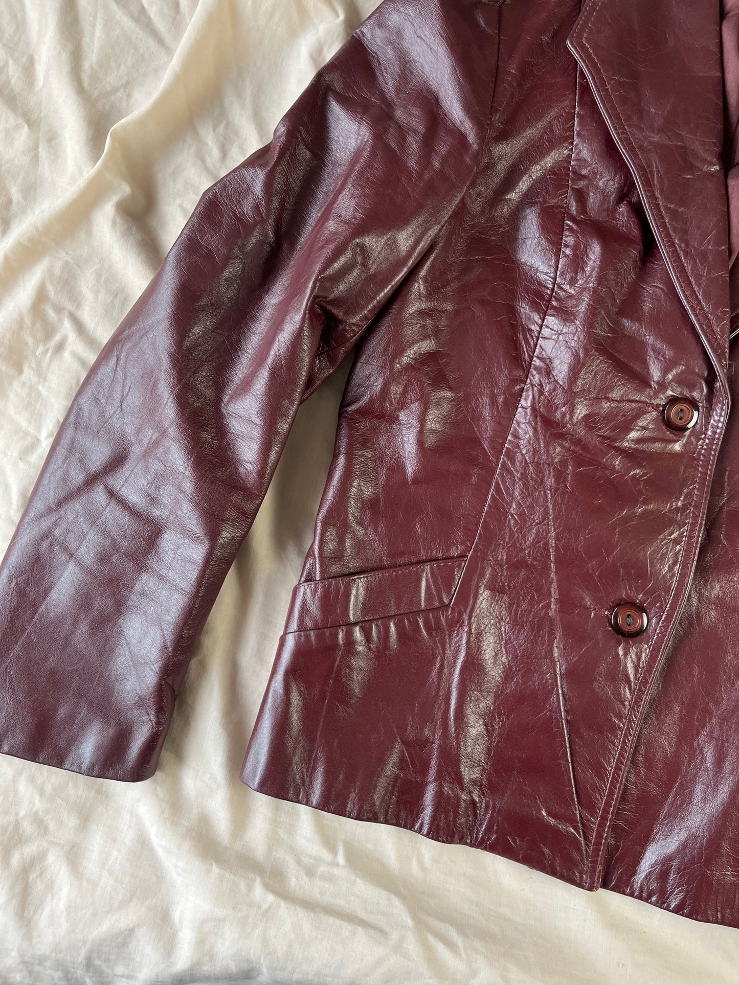 Winona Leather Jacket UK 8