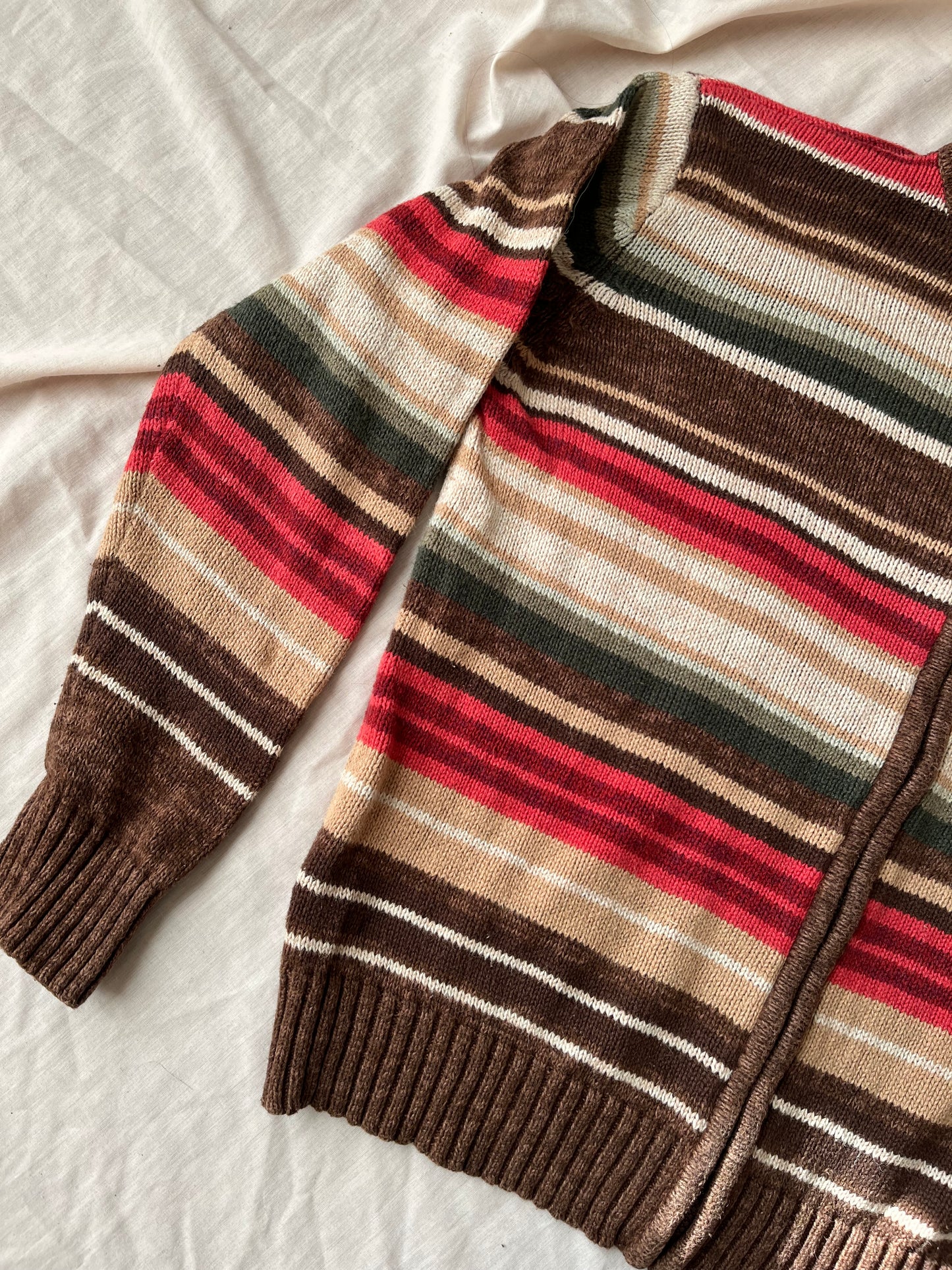 Stripy Cardigan - UK 6-14/M