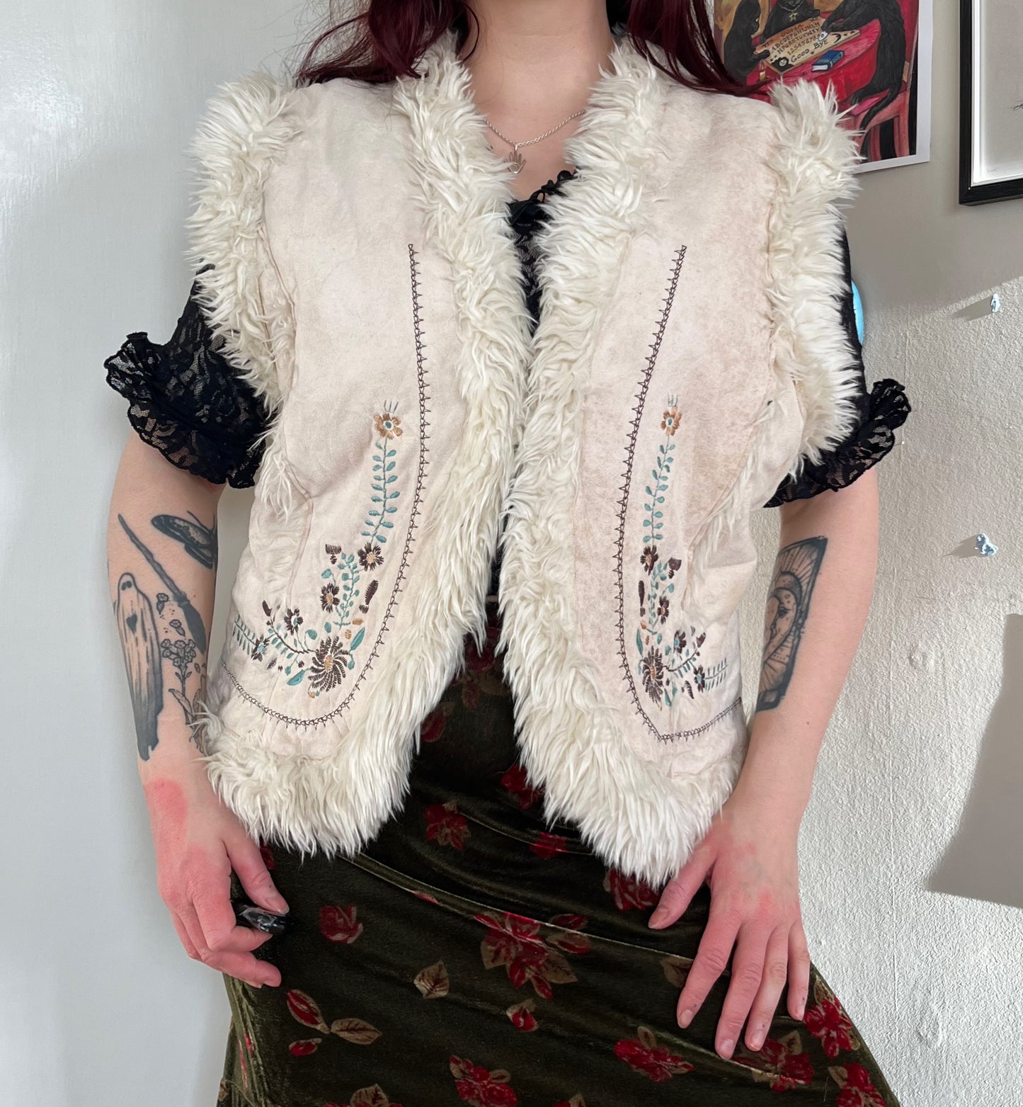 Afghan Style Body Warmer - UK 16